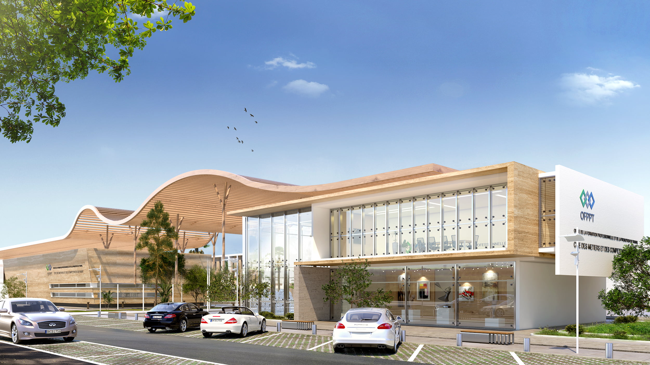 Cité des métiers et des compétences de Rabat | CONCOURS ARCHITECTURAL 1ER  PRIX — 23