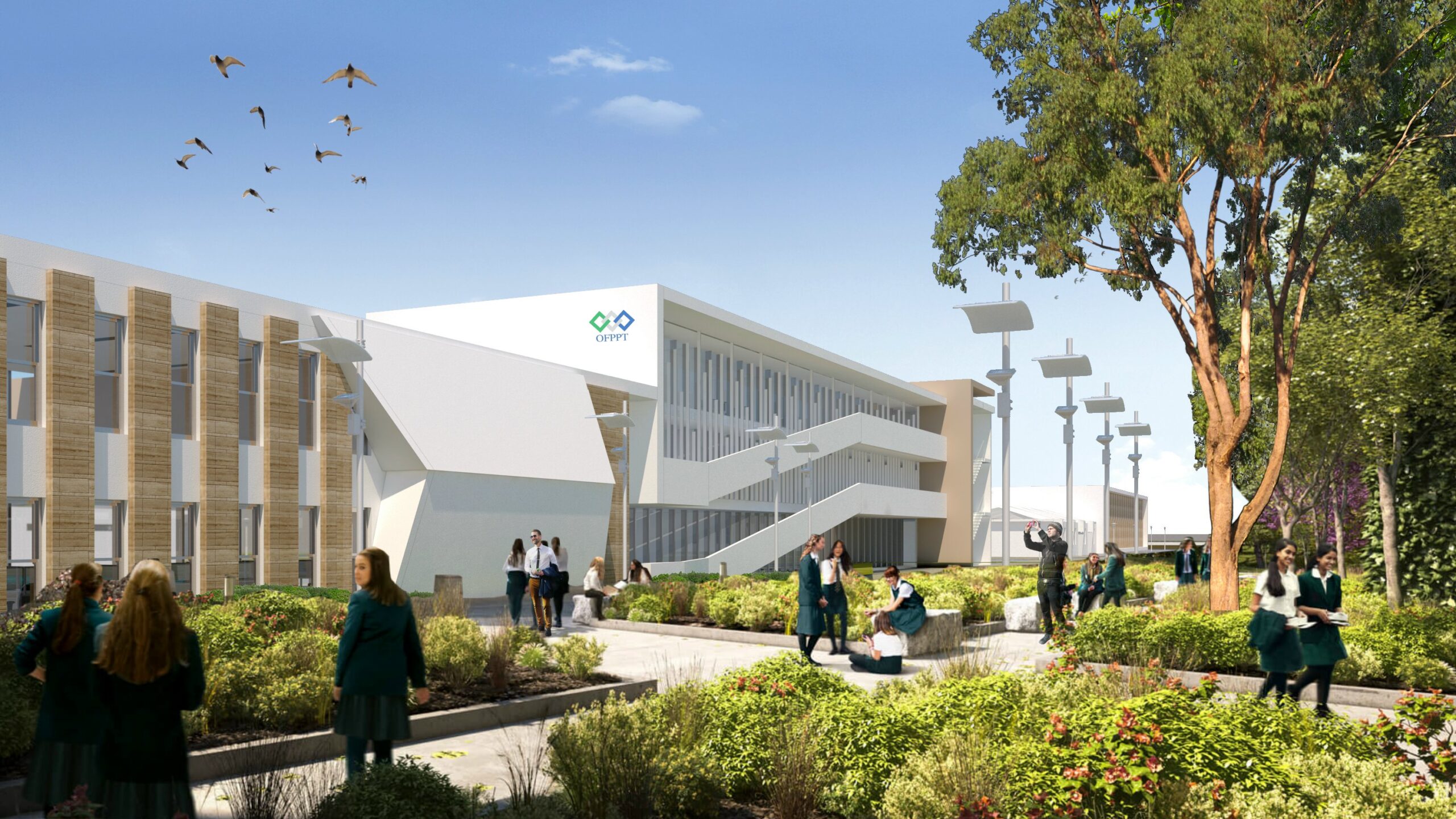 Cité des métiers et des compétences de Rabat | CONCOURS ARCHITECTURAL 1ER  PRIX — 25