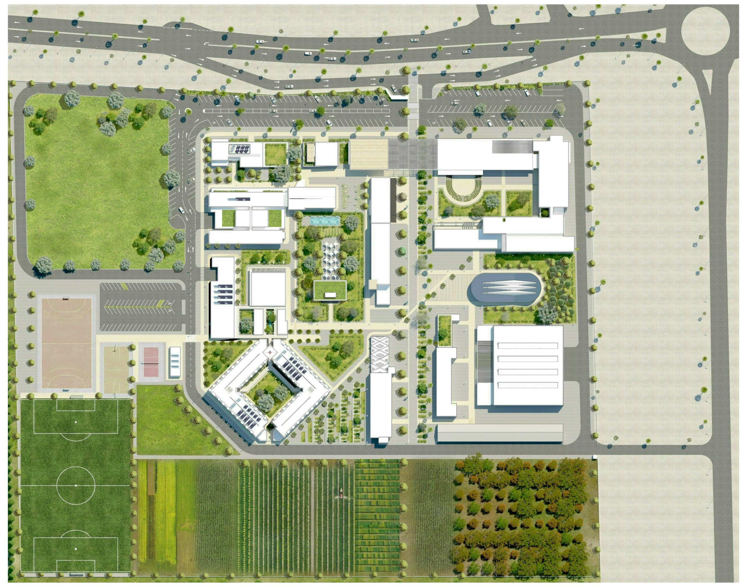 Cité des métiers et des compétences de Rabat | CONCOURS ARCHITECTURAL 1ER  PRIX — 26