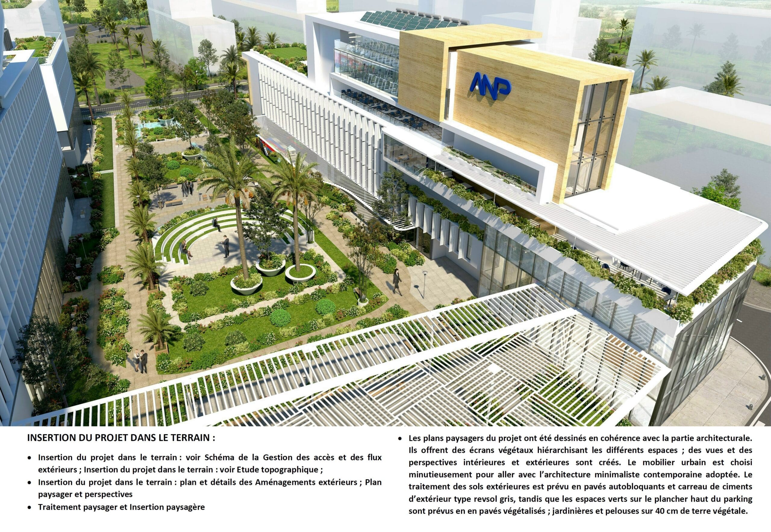 Concours du Nouveau Siège de l'Agence Nationale des Ports à Casablanca | 2EME PRIX — 4