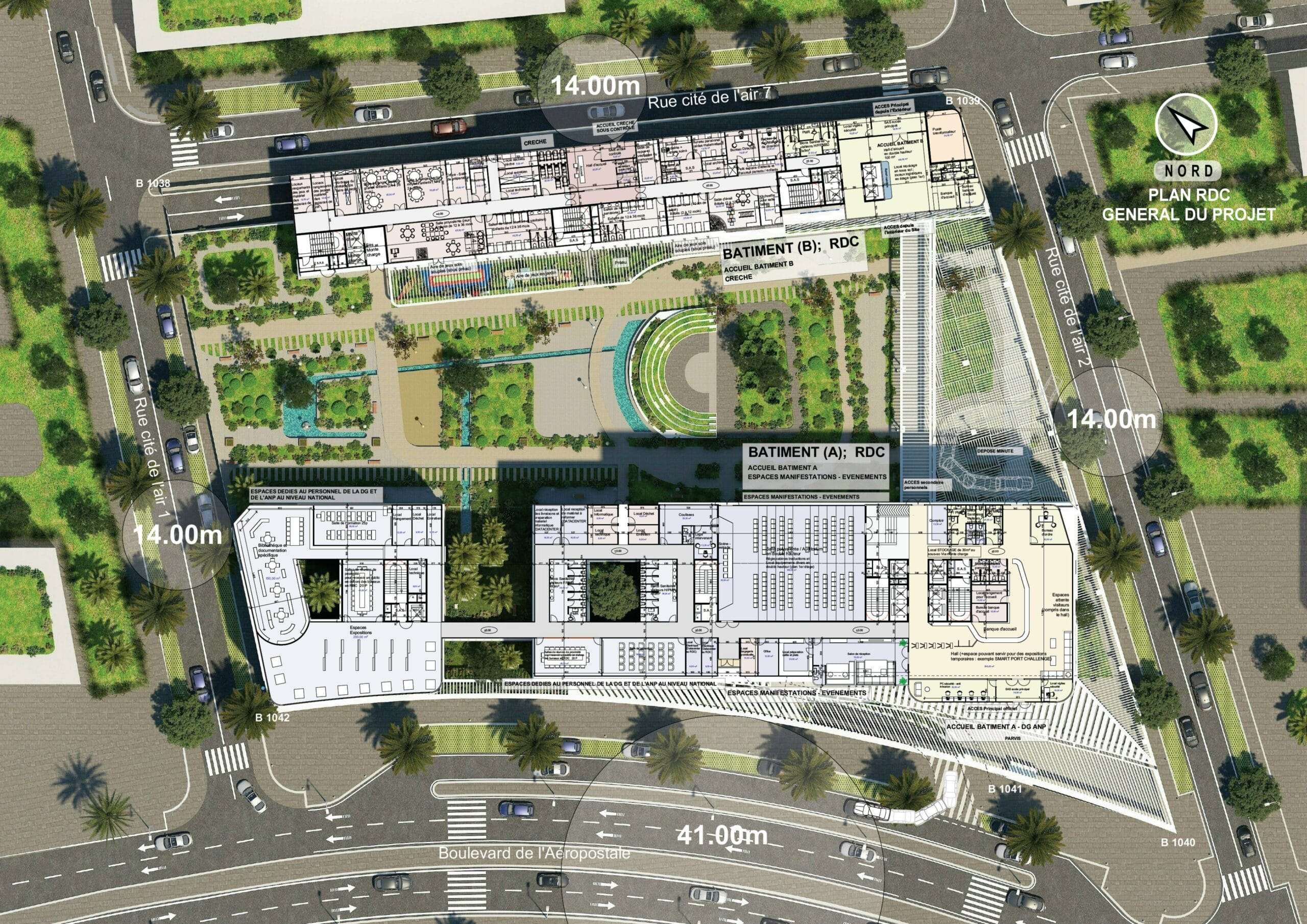 Concours du Nouveau Siège de l'Agence Nationale des Ports à Casablanca | 2EME PRIX — 8
