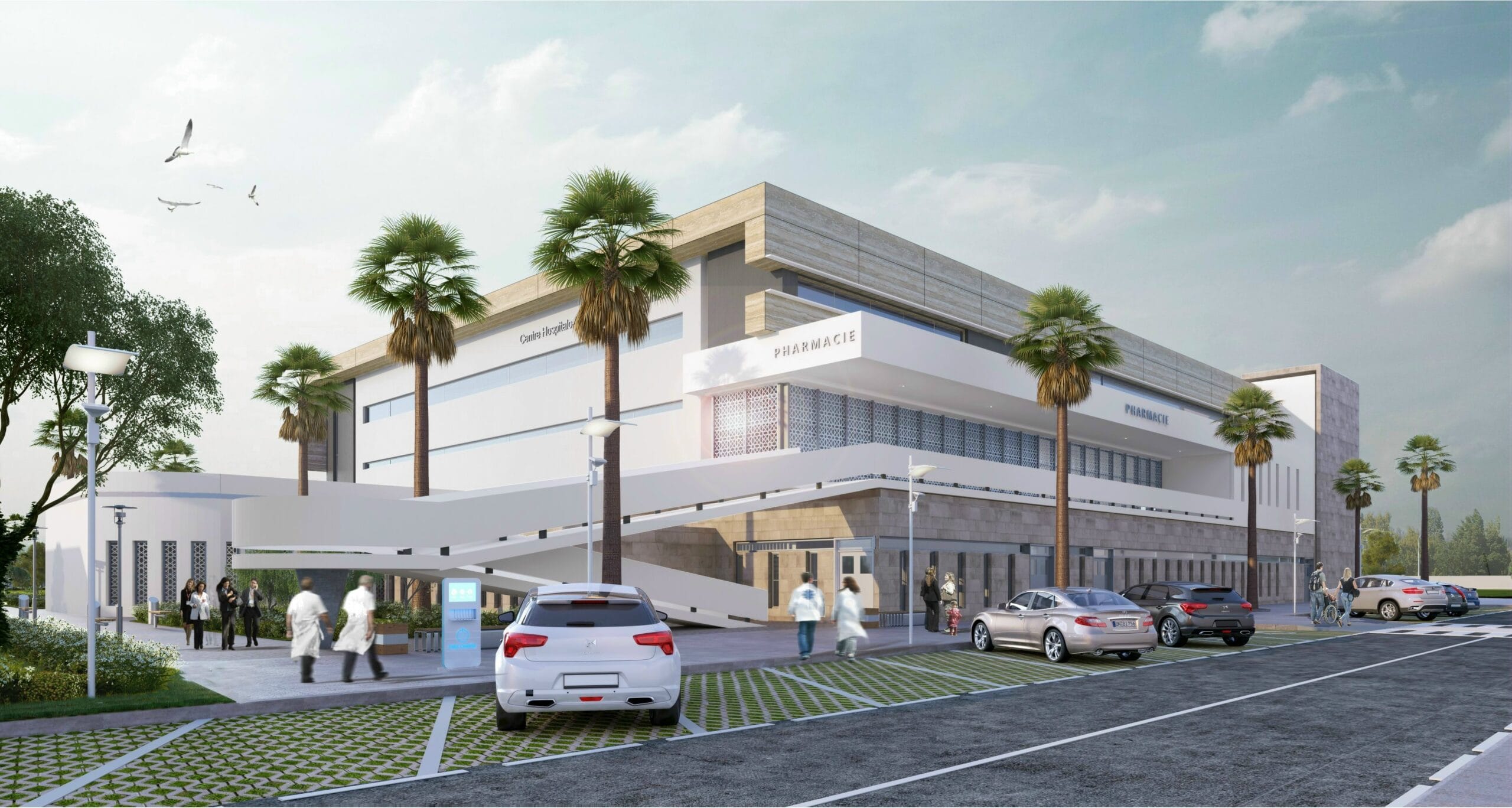Extension du centre hospitalier universitaire d'oujda — 1