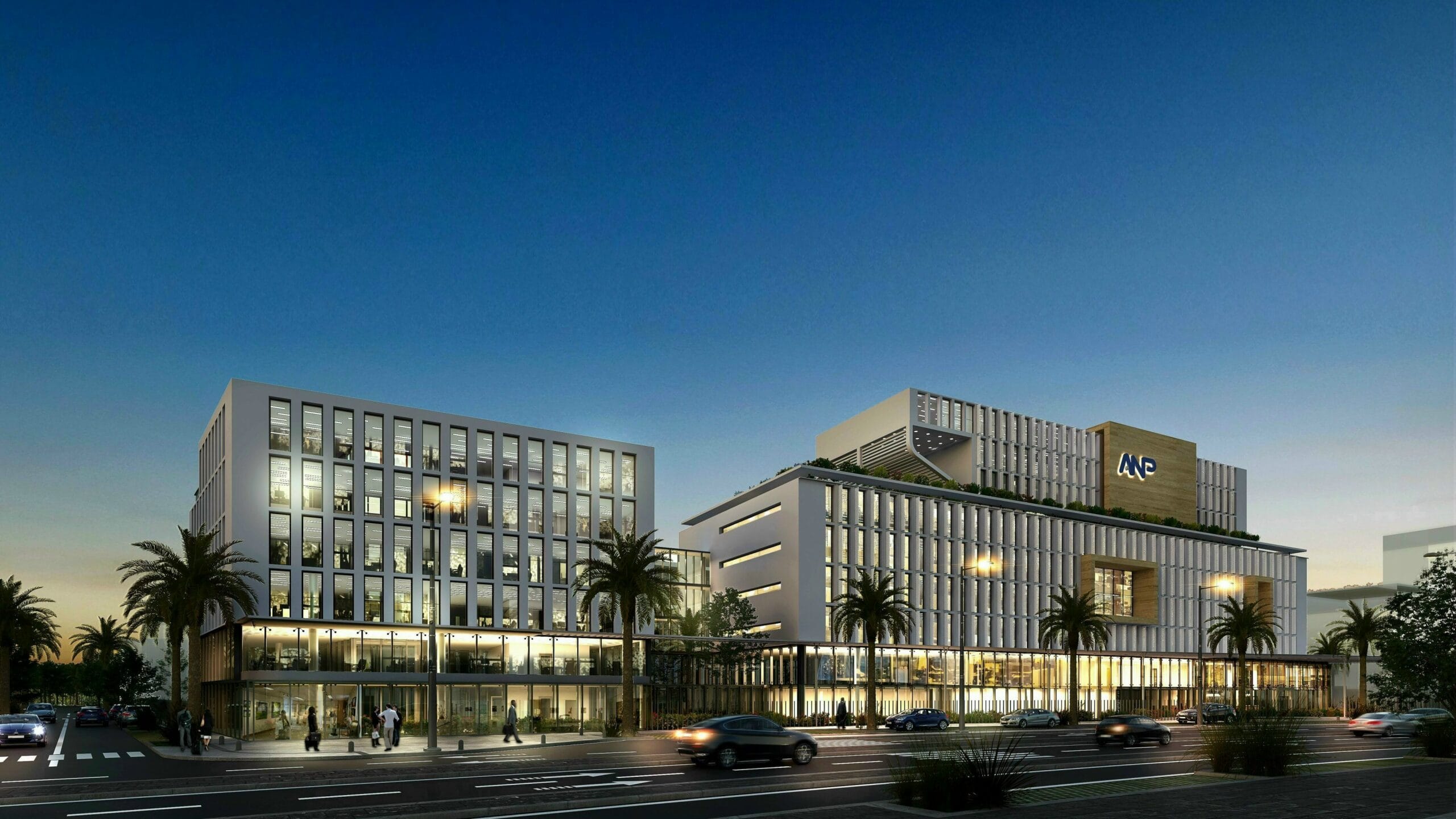 Concours du Nouveau Siège de l'Agence Nationale des Ports à Casablanca | 2EME PRIX — 3