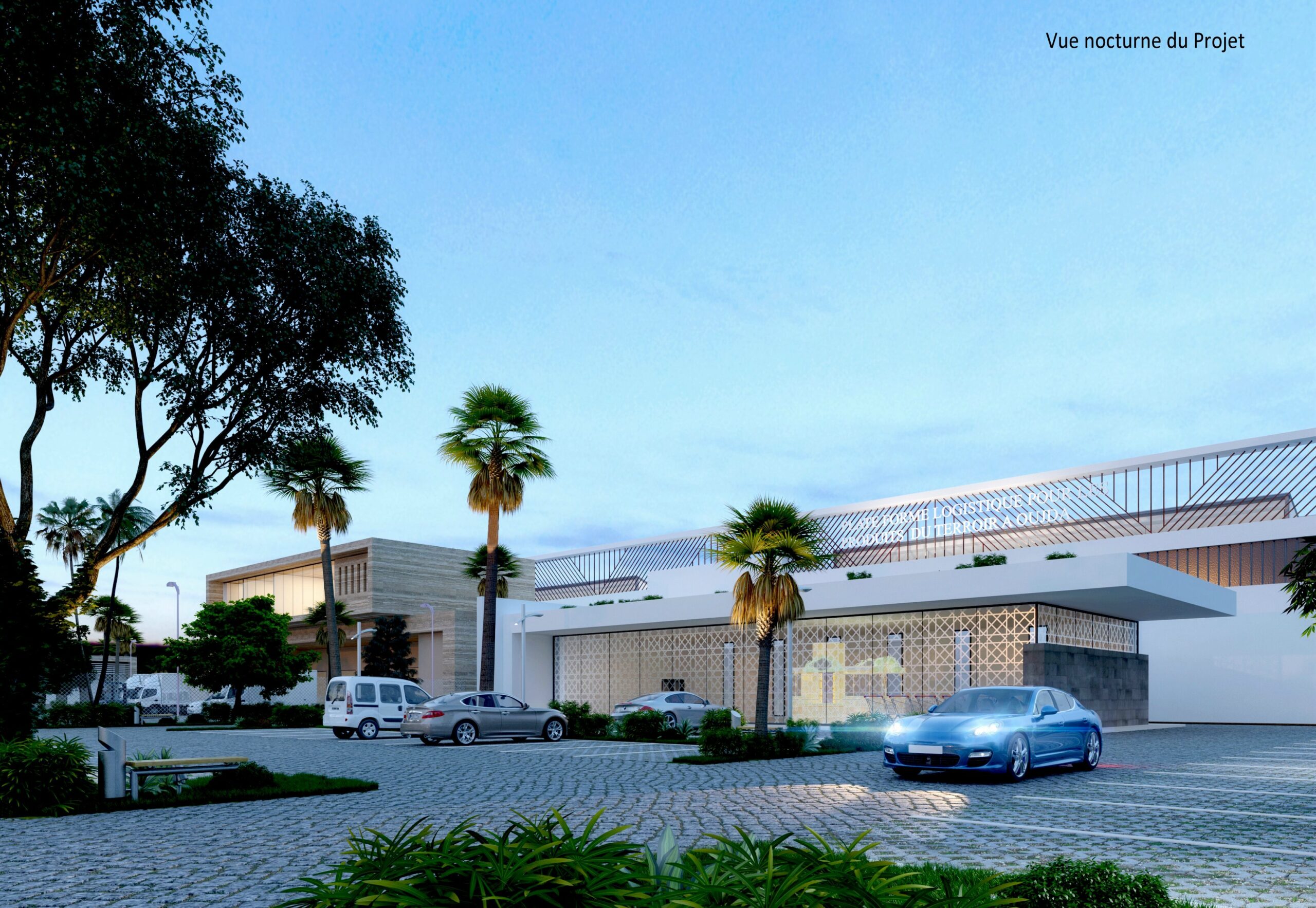 Plateforme logistique pour la valorisation et le conditionnement des produits de Terroirs | CONCOURS ARCHITECTURAL 1ER  PRIX — 7