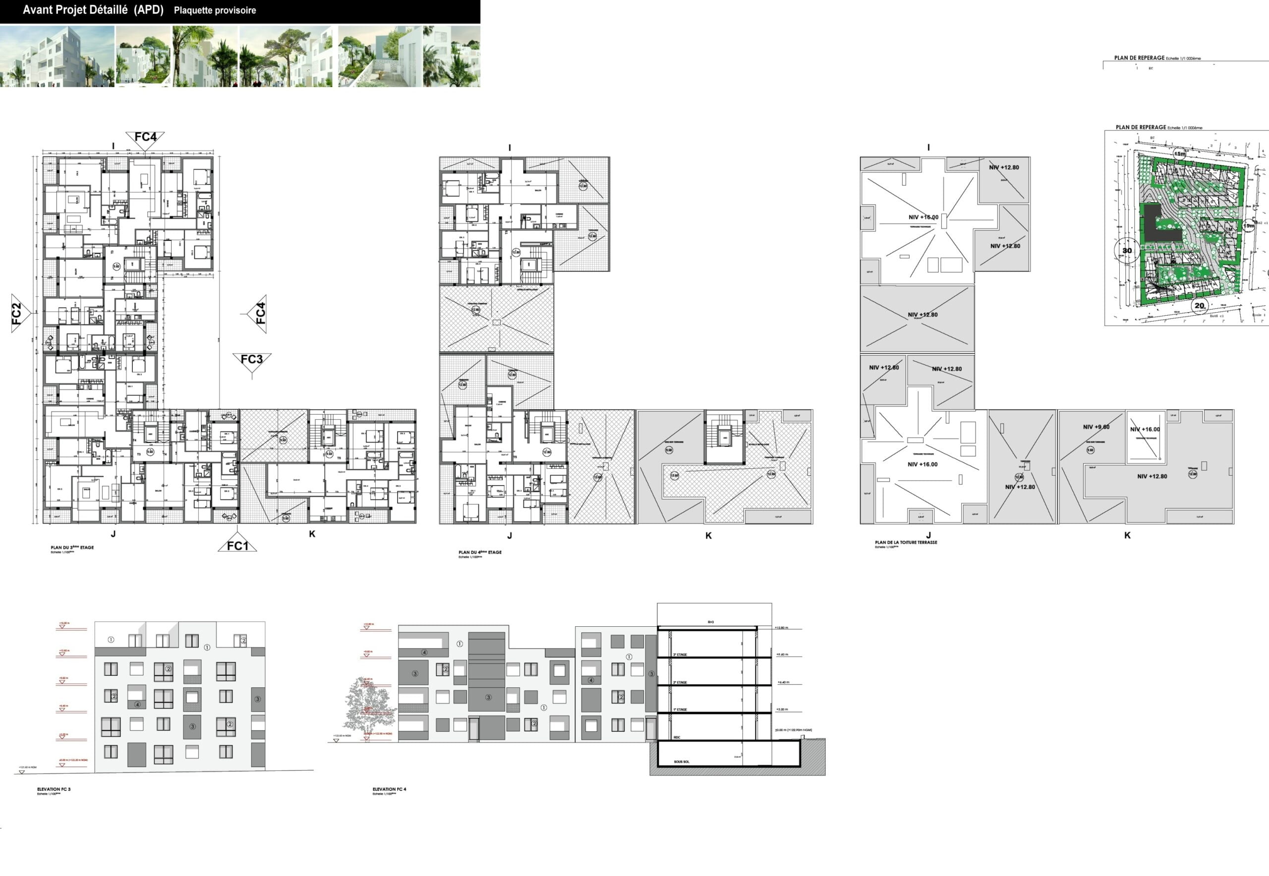 Concours d'habitat pour classe moyenne a lakhyayta | CONCOURS ARCHITECTURAL 1ER  PRIX — 6