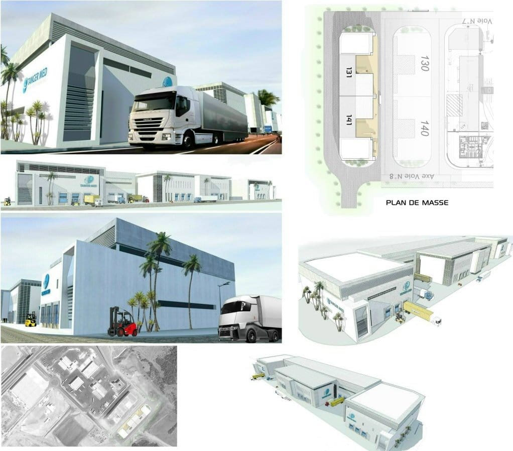 Appel d'offre plate forme logistique Tanger med — 2