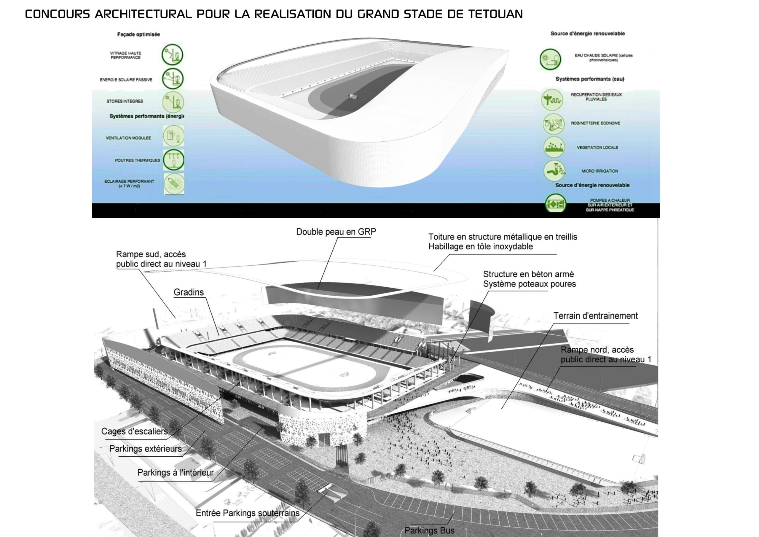 Concours Grand stade de Tétouan — 2
