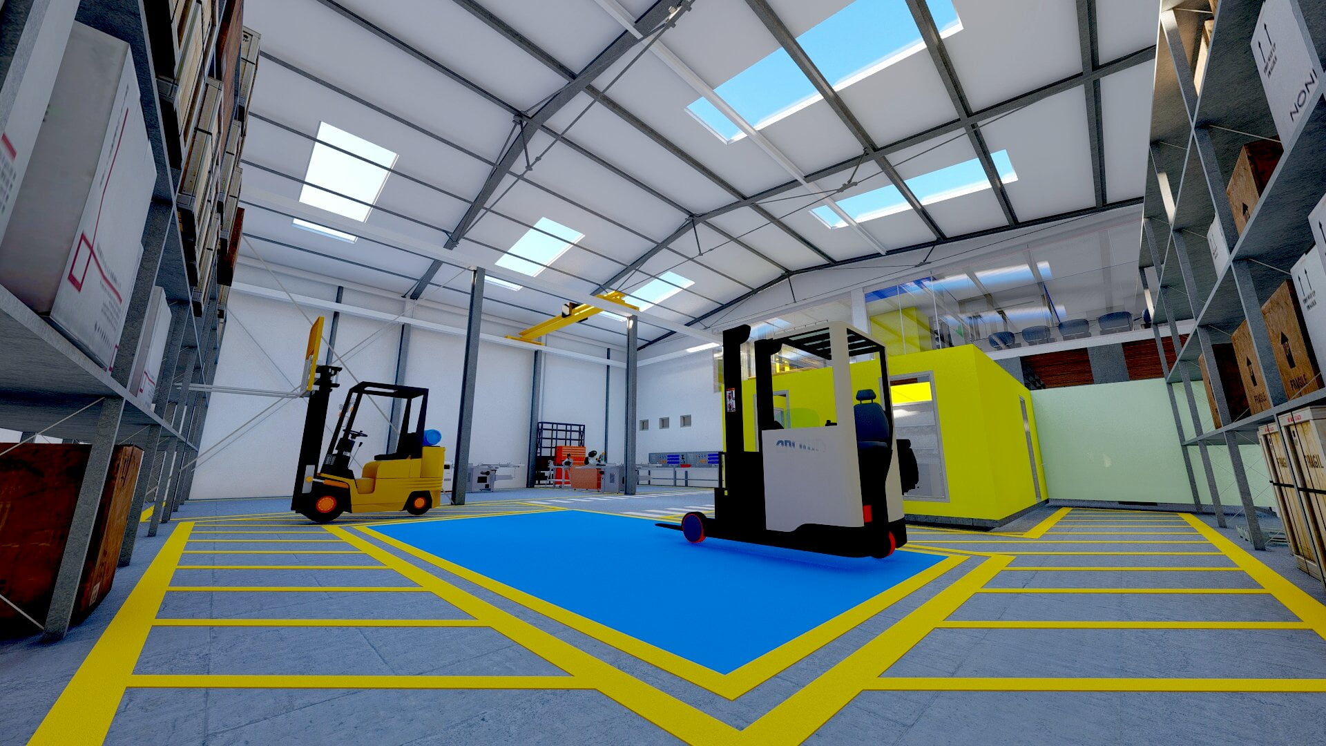 Aménagement intérieur du Nouveau Siège EPIROC MAROC, bureaux et unité logistique — 4