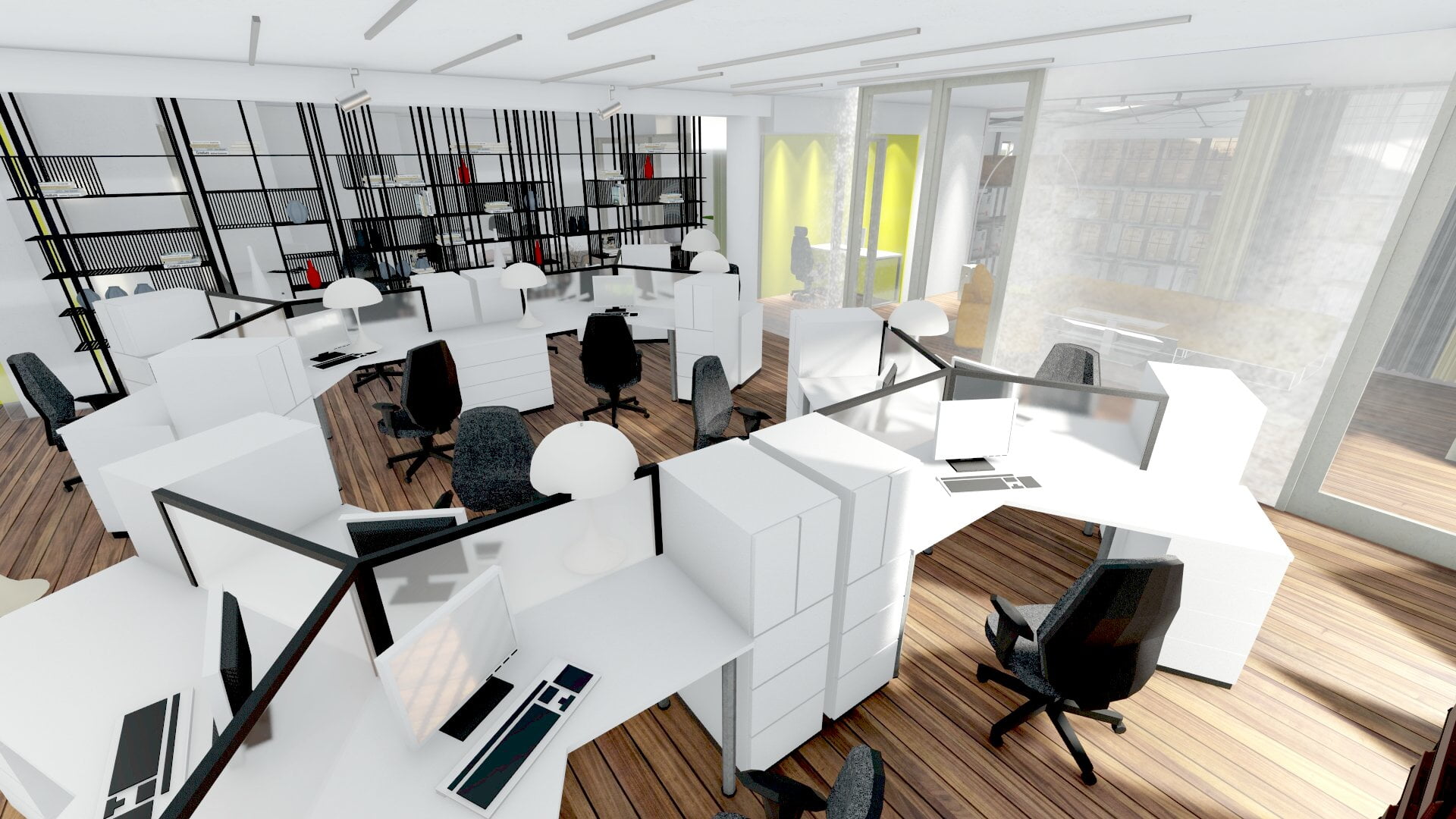 Aménagement intérieur du Nouveau Siège EPIROC MAROC, bureaux et unité logistique — 9