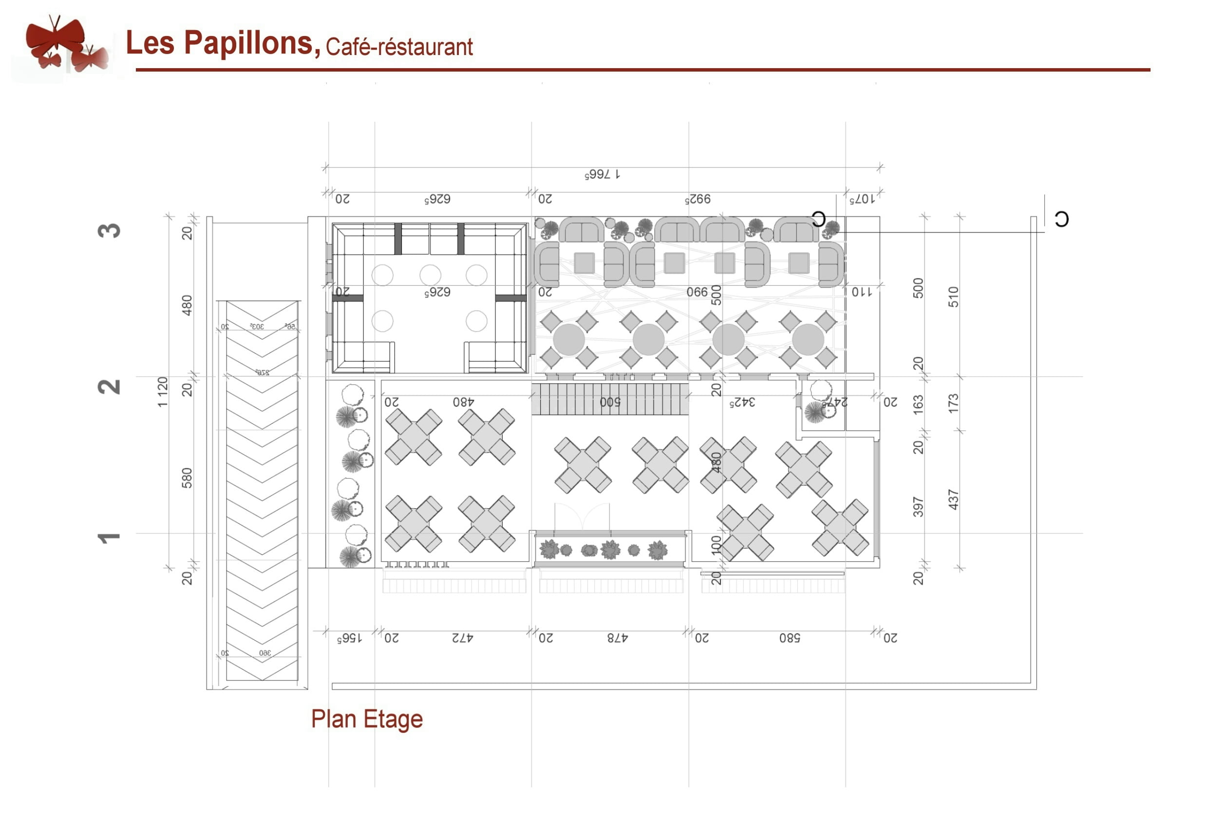 Café restaurant les papillons Casablanca — 3