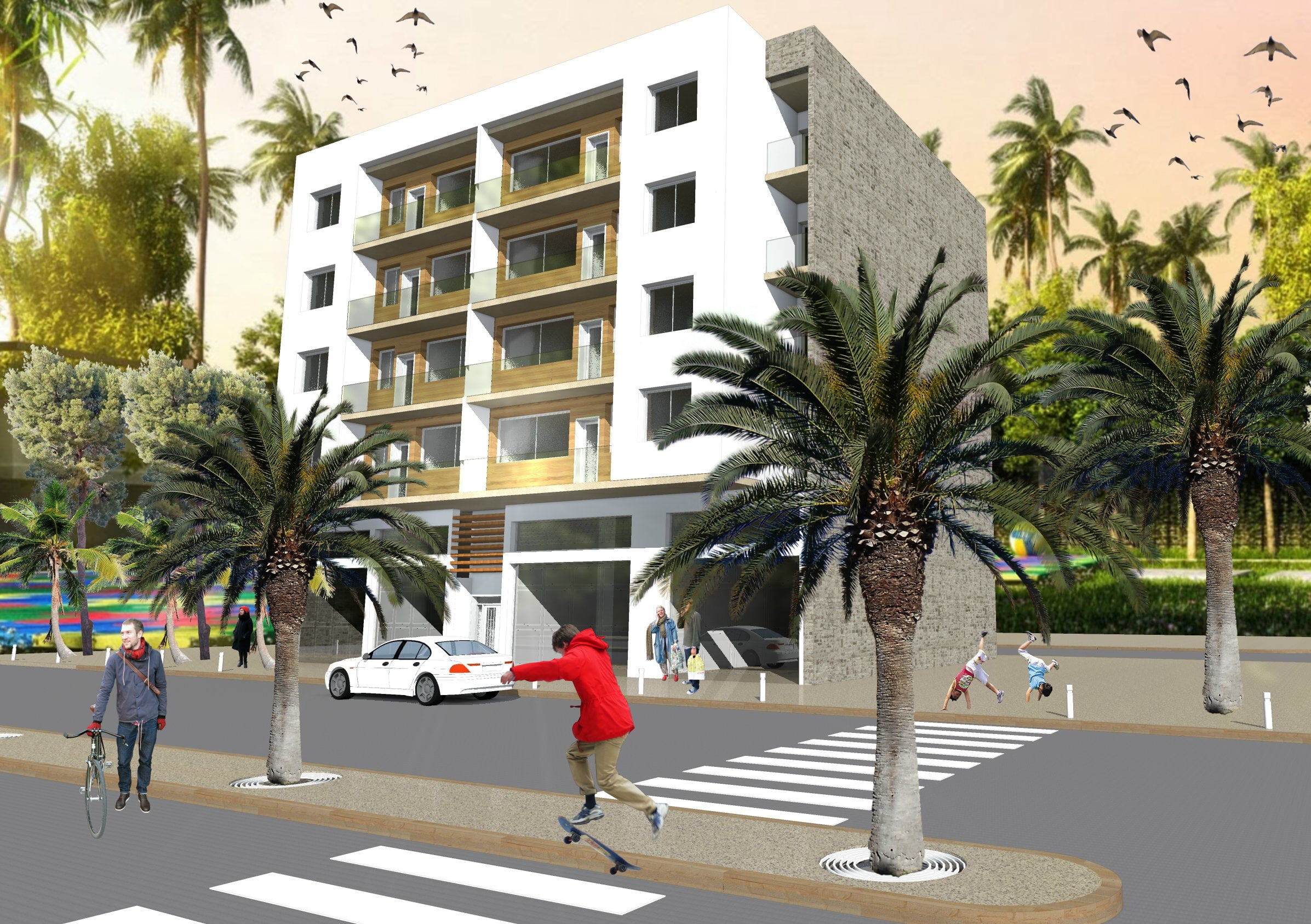 Immeuble ACHENAN et consorts Bouskoura Casablanca — 1