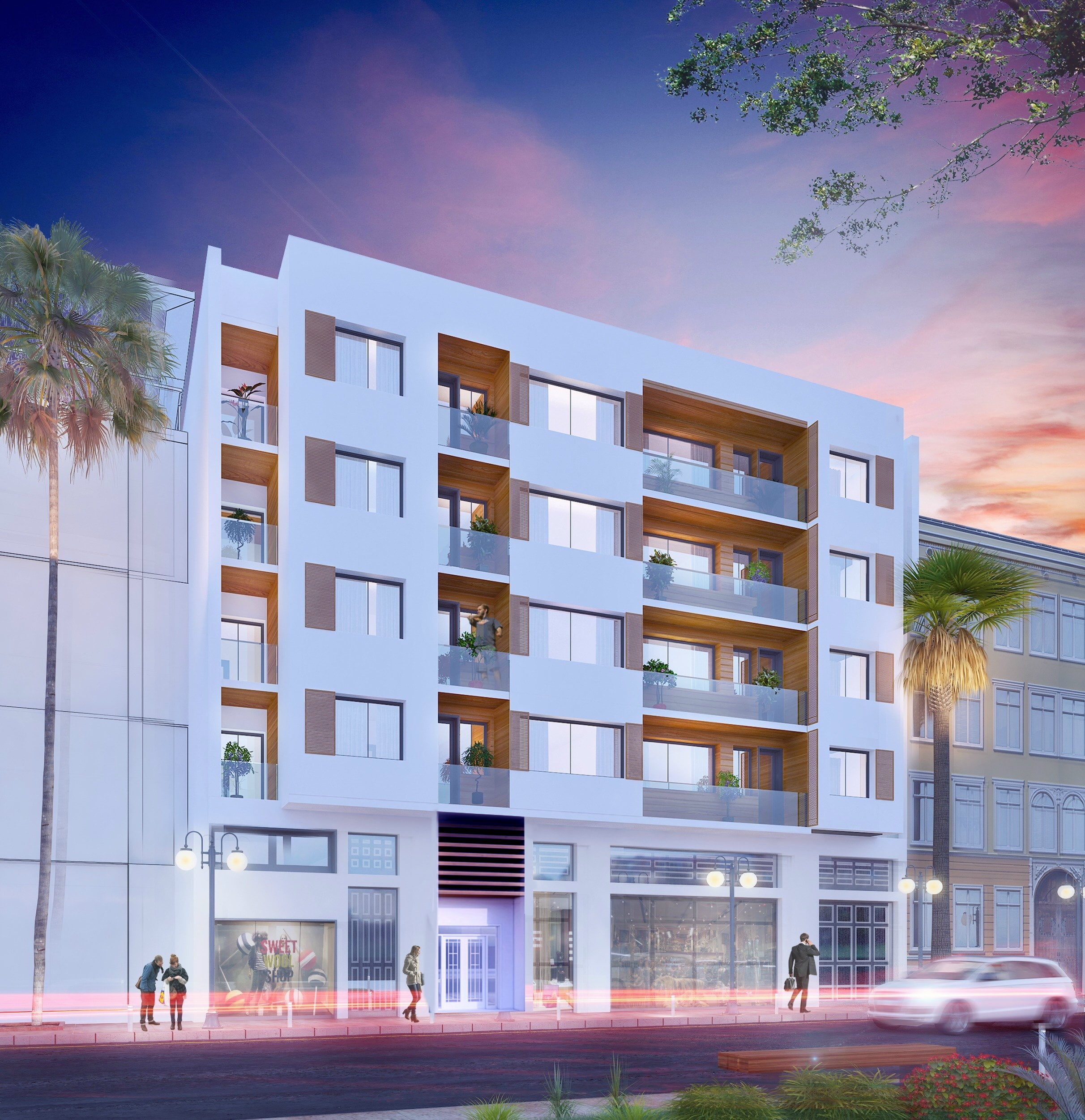 Immeuble BARAKAT et consorts Bouskoura Casablanca — 1
