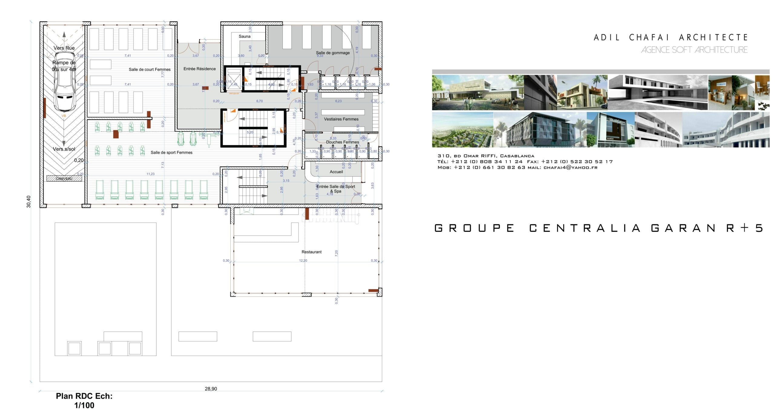 Immeuble Centralia Bouskoura — 4