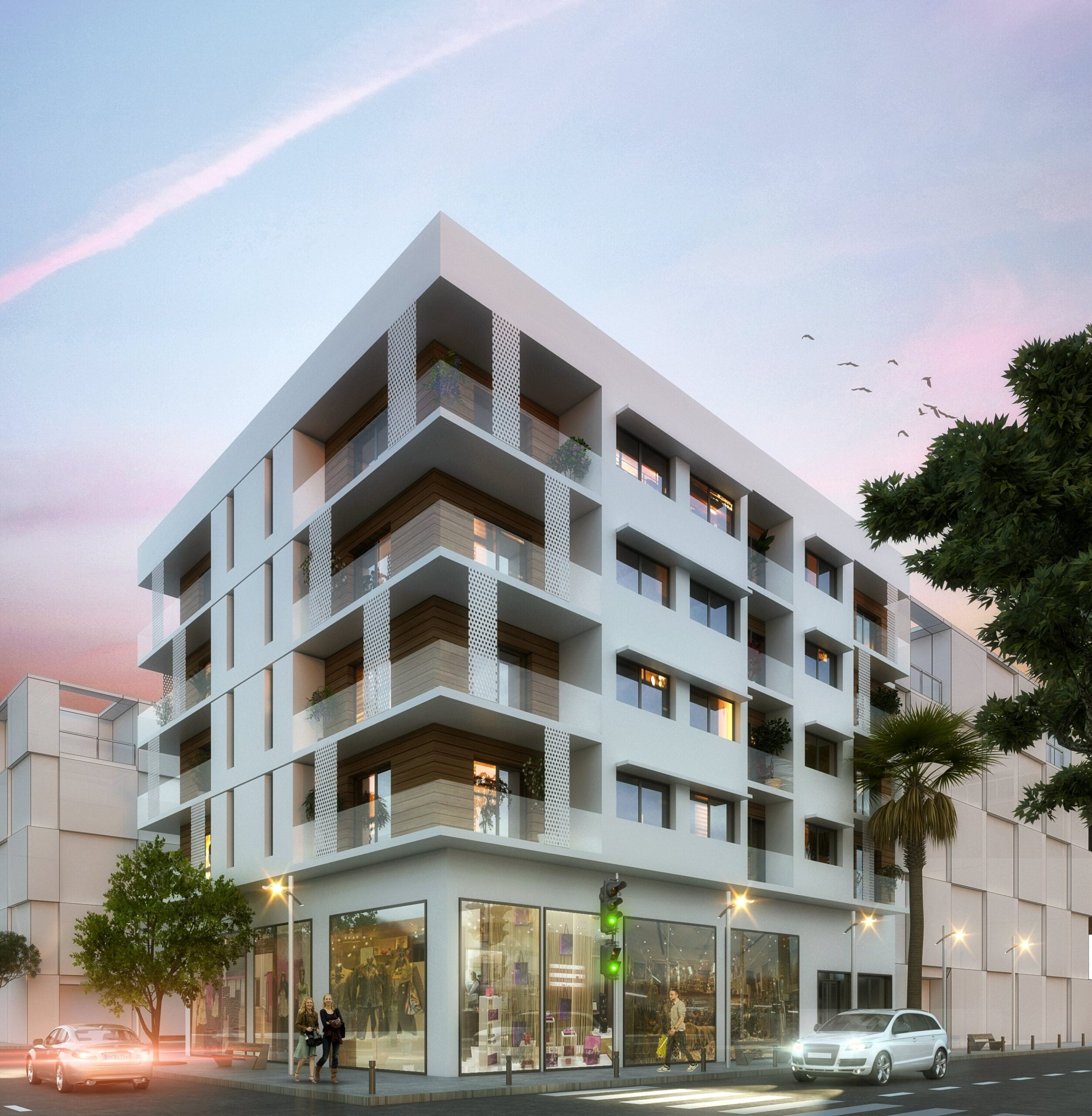Immeuble DRIOUICHE et consorts Bouskoura — 1