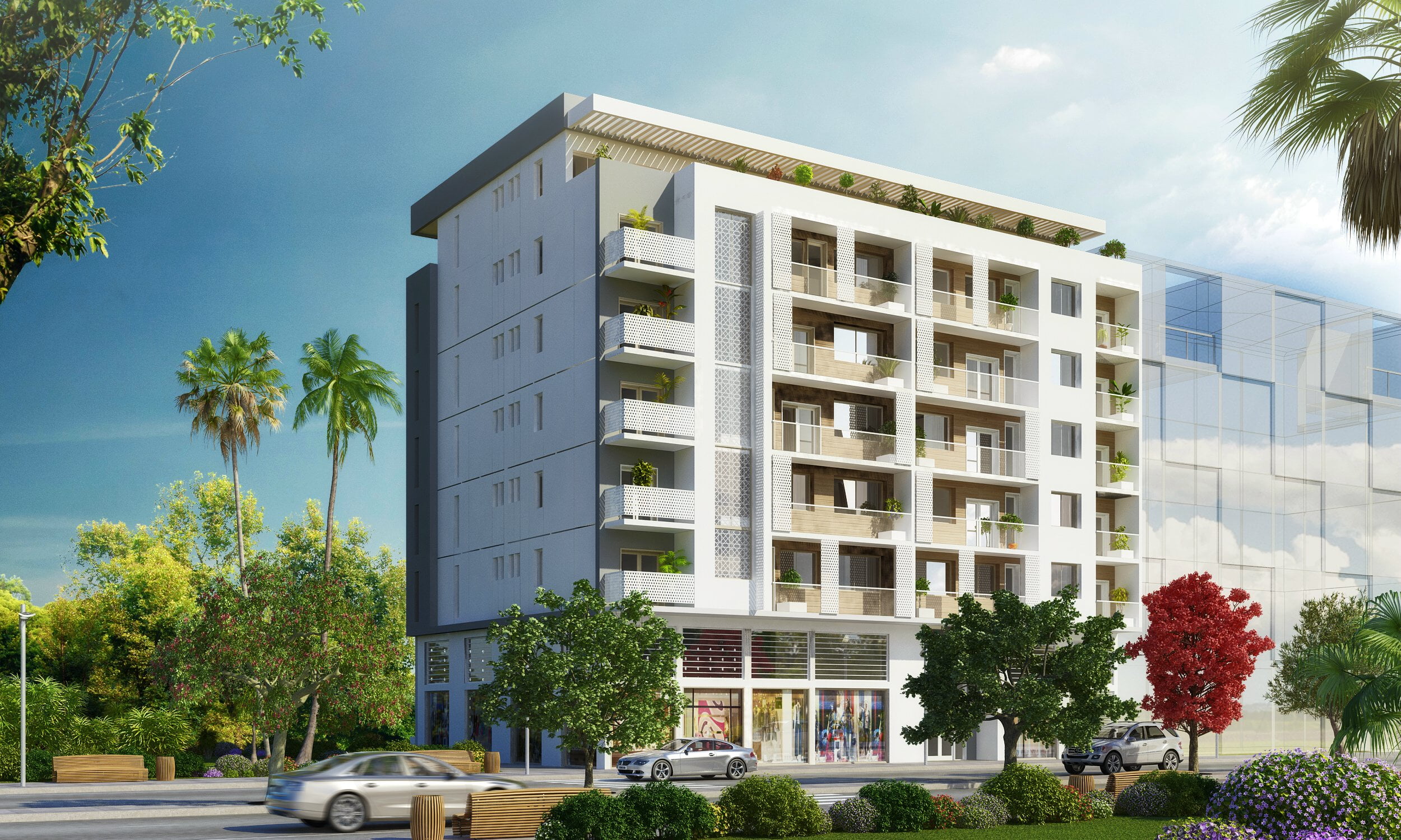 Immeuble MAROC LOFT Bouskoura Casablanca — 1