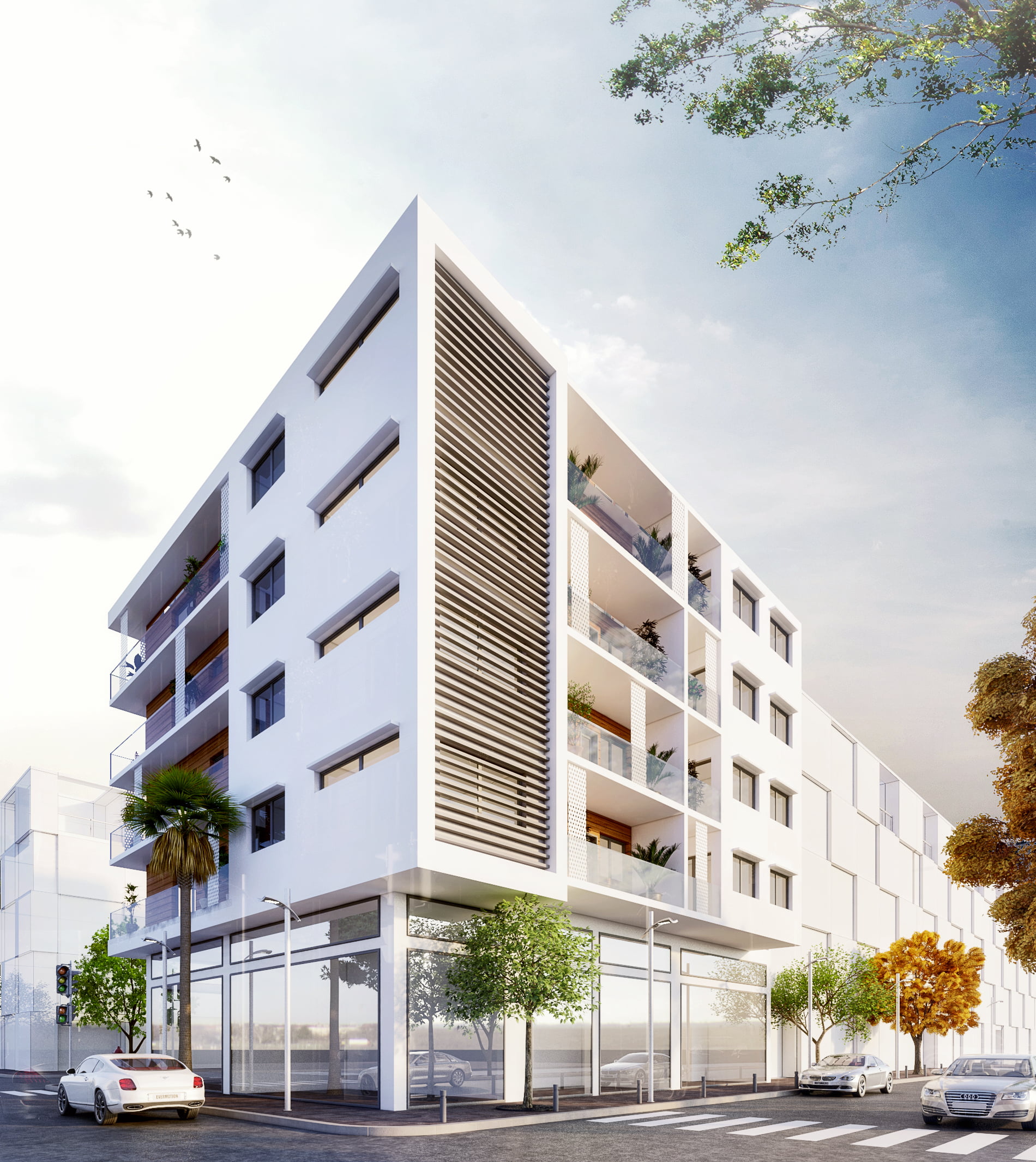 Immeuble Mornaki Bouskoura Casablanca — 1