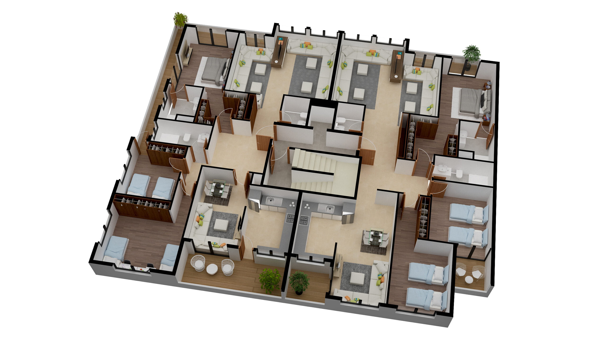 Immeuble Mornaki Bouskoura Casablanca — 2