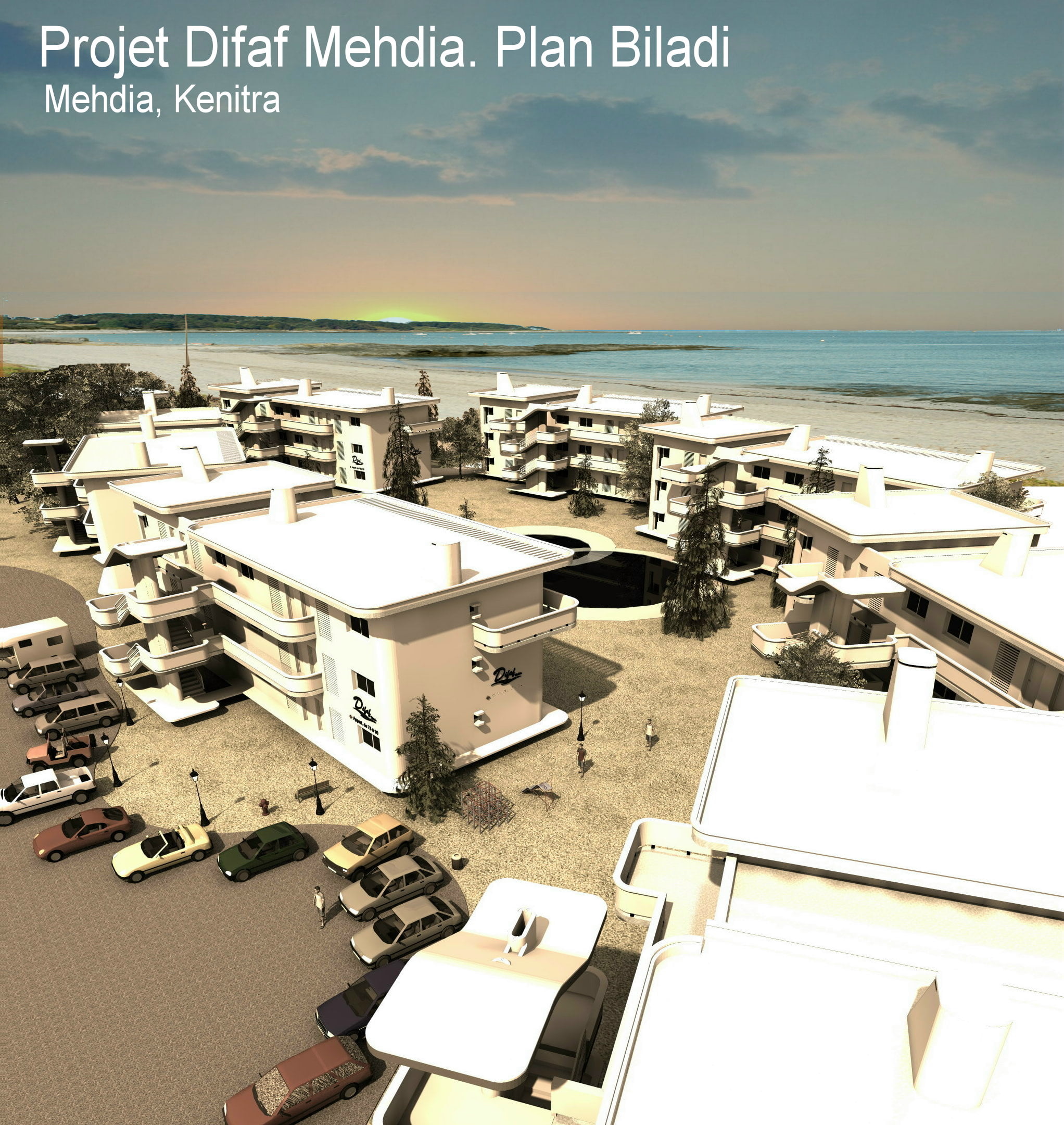Projet biladi mehdia, residences hotelieres verticales — 10