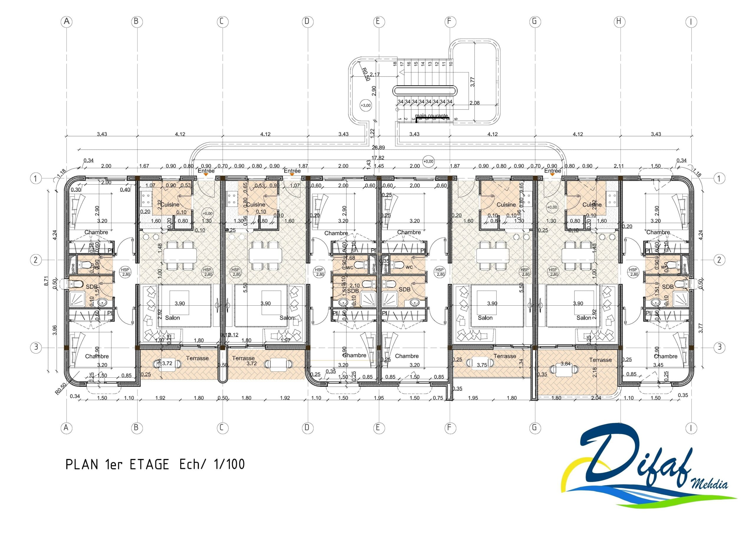Projet biladi mehdia, residences hotelieres verticales — 11