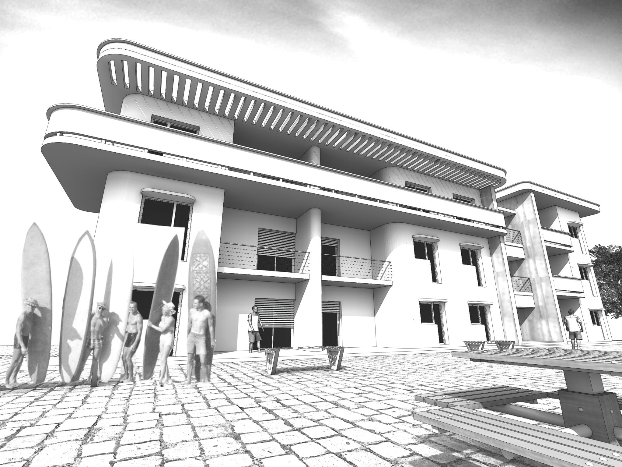 Projet biladi mehdia, residences hotelieres verticales — 15
