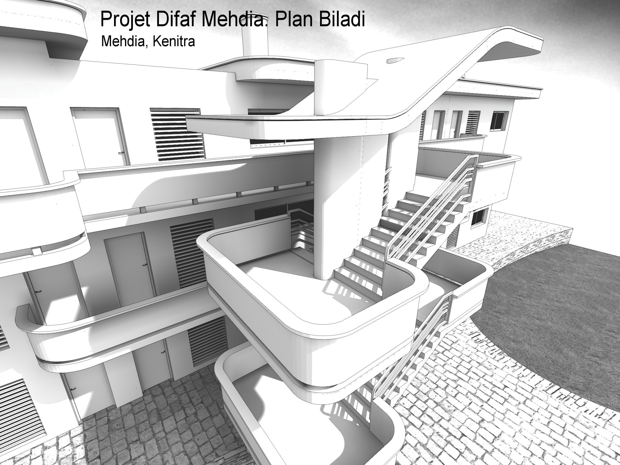 Projet biladi mehdia, residences hotelieres verticales — 9
