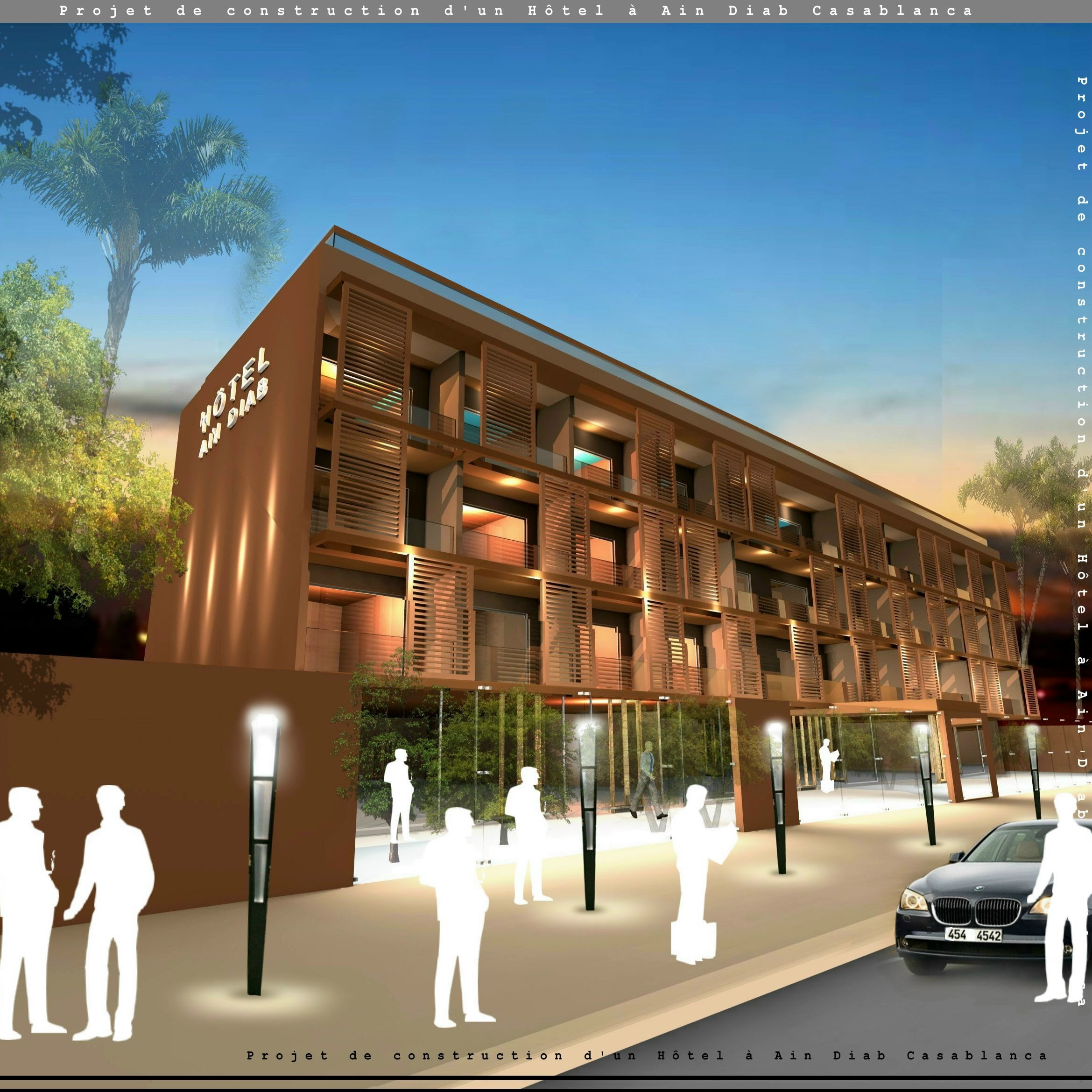 Hôtel à Ain diab — 1
