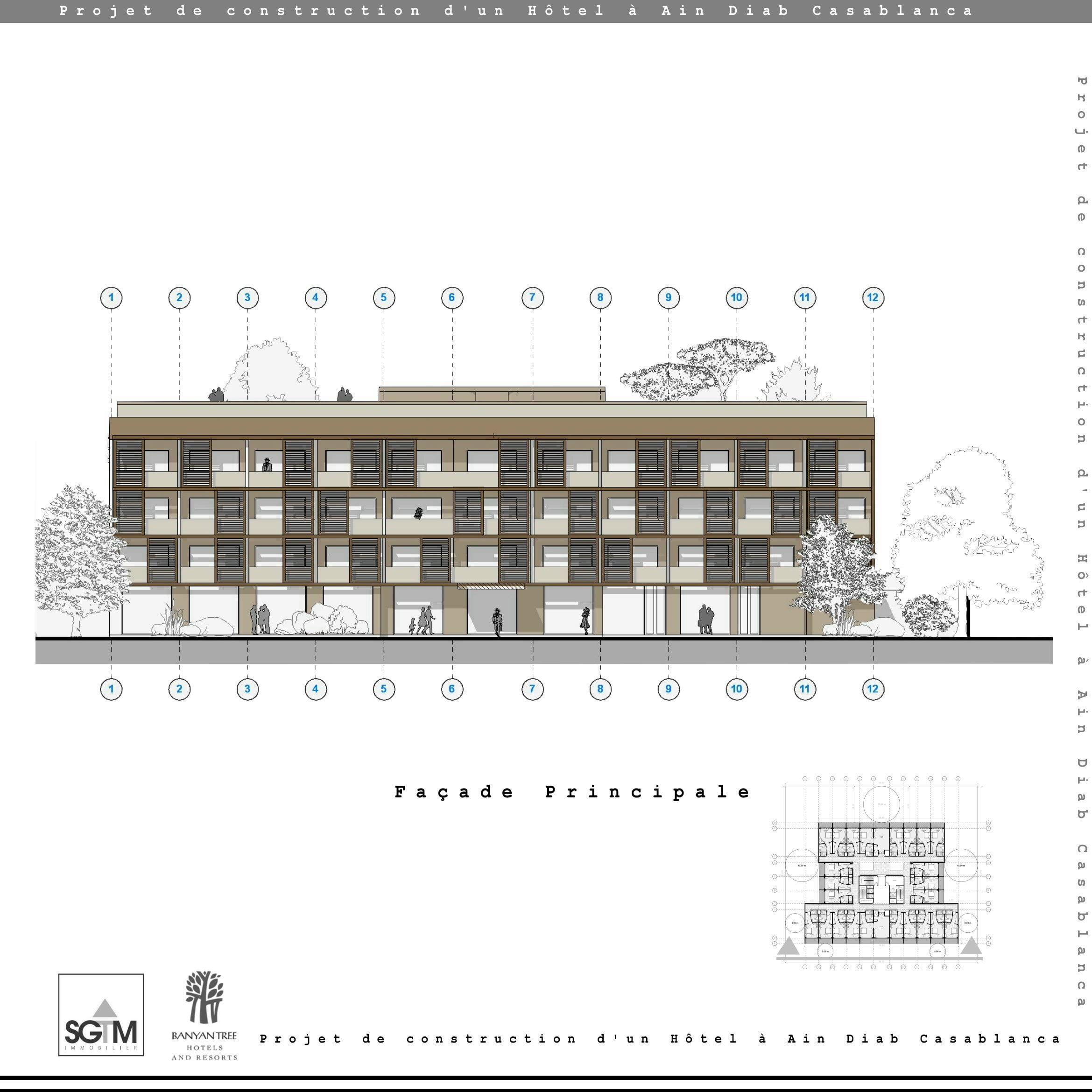 Hôtel à Ain diab — 2
