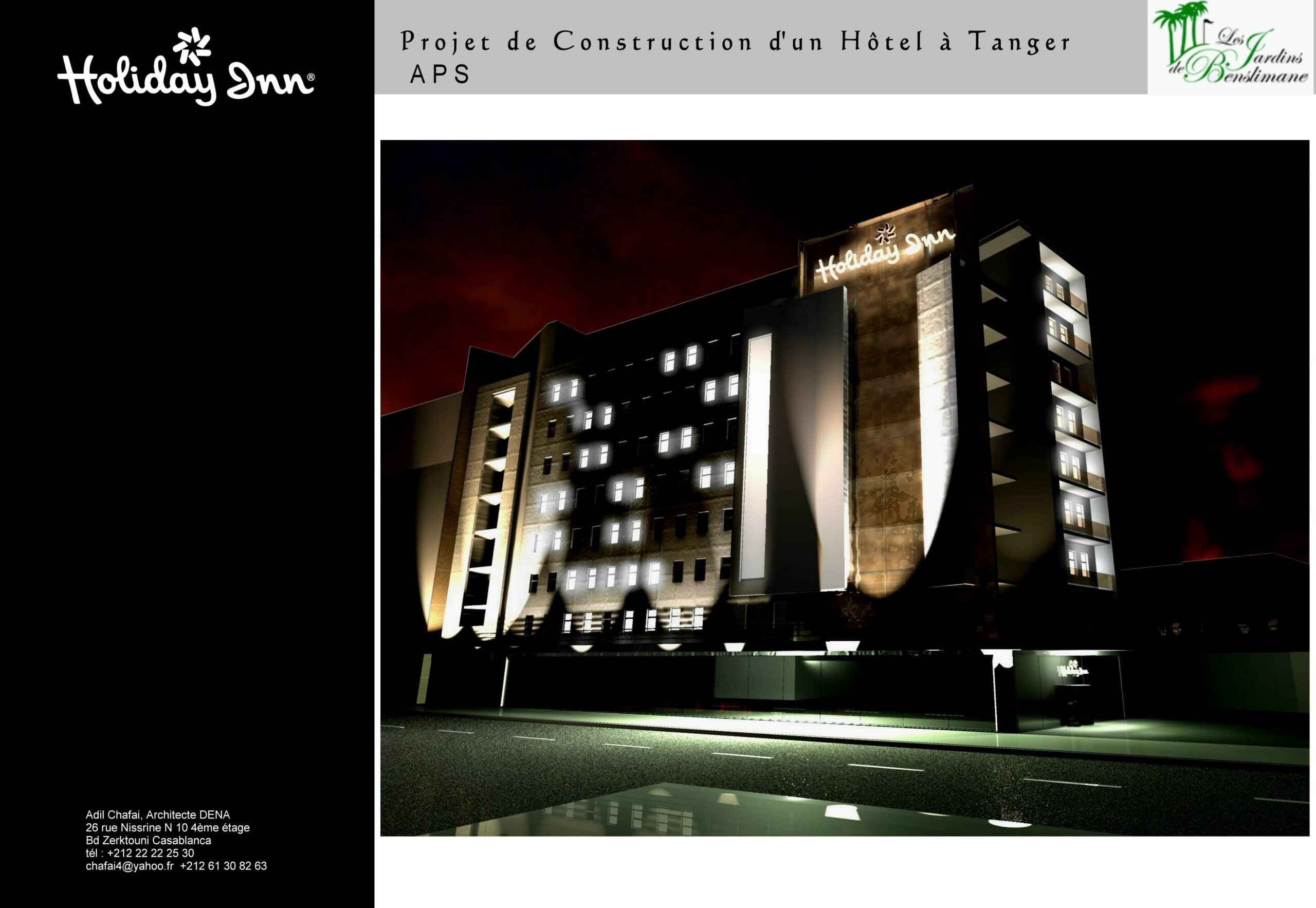 Esquisse holiday inn tanger — 1