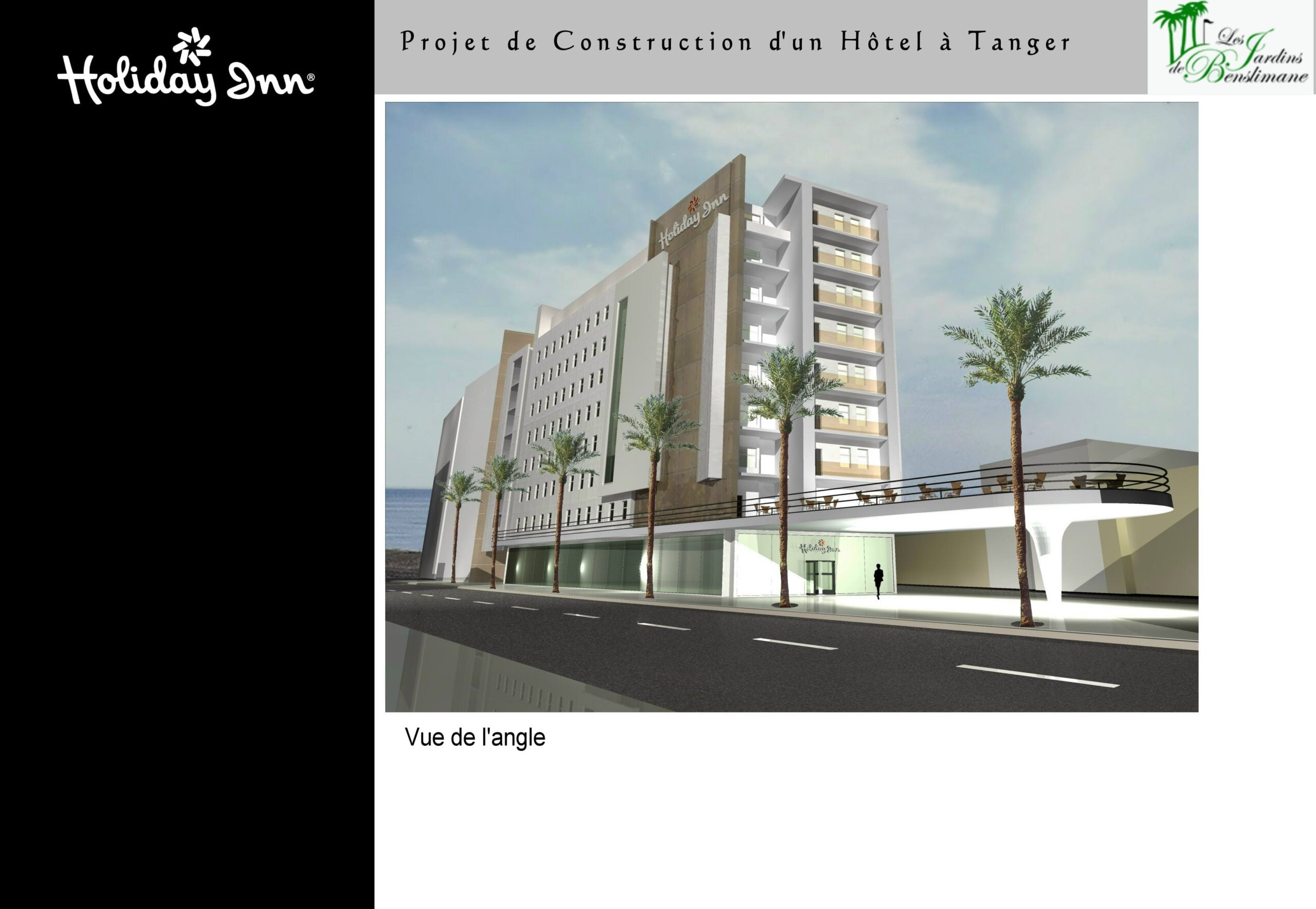 Esquisse holiday inn tanger — 2