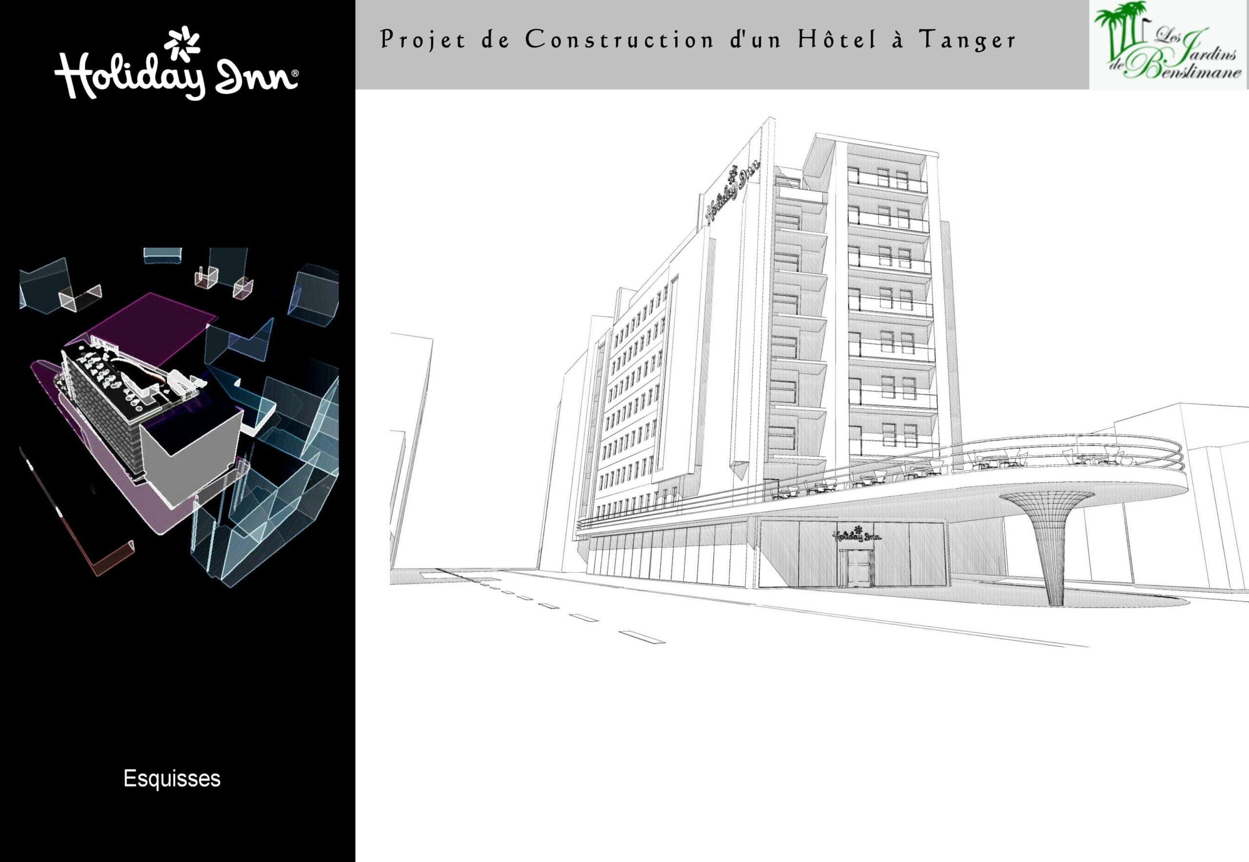 Esquisse holiday inn tanger — 3