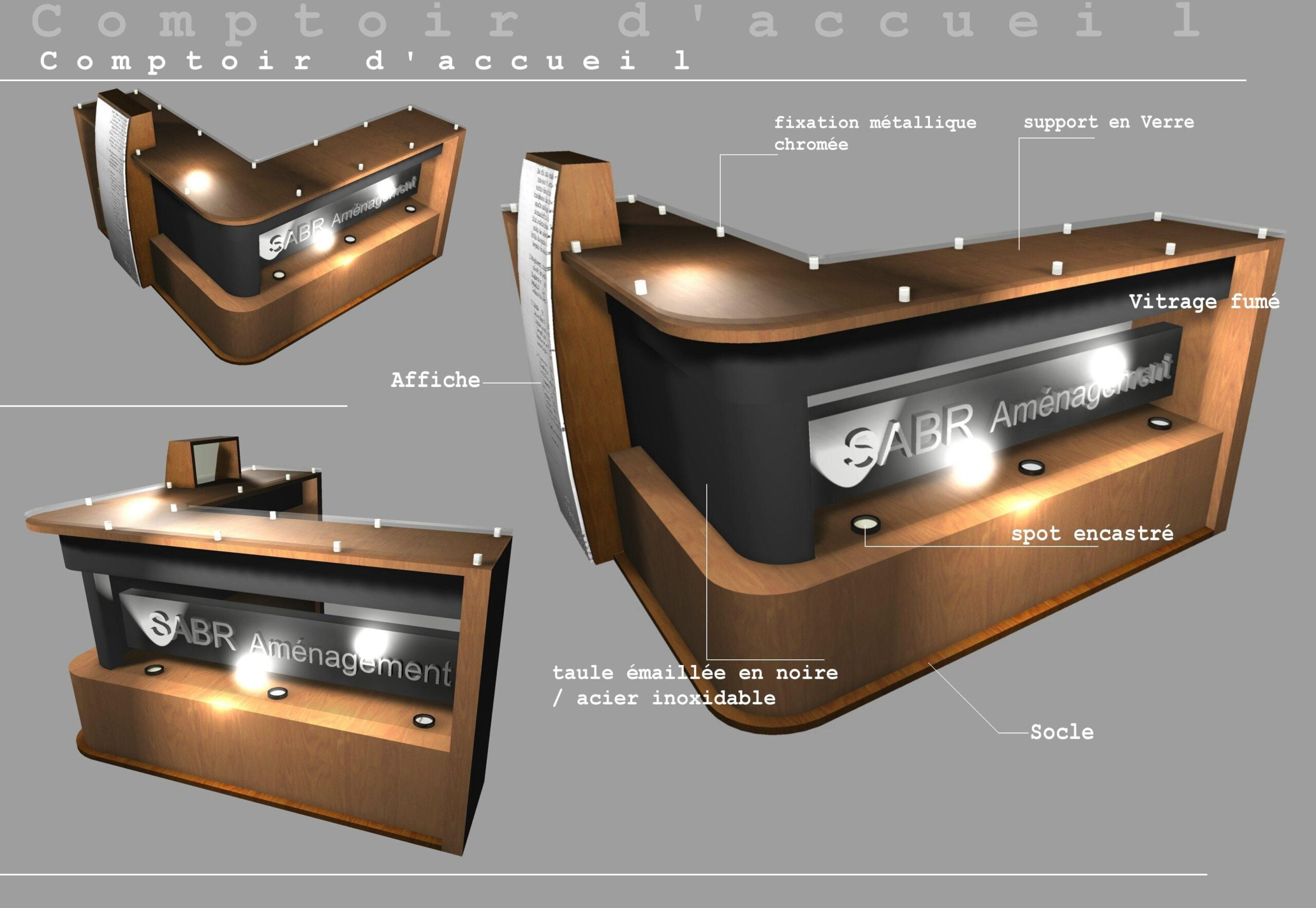 Aménagement du showroom Agence de Bouregreg — 6