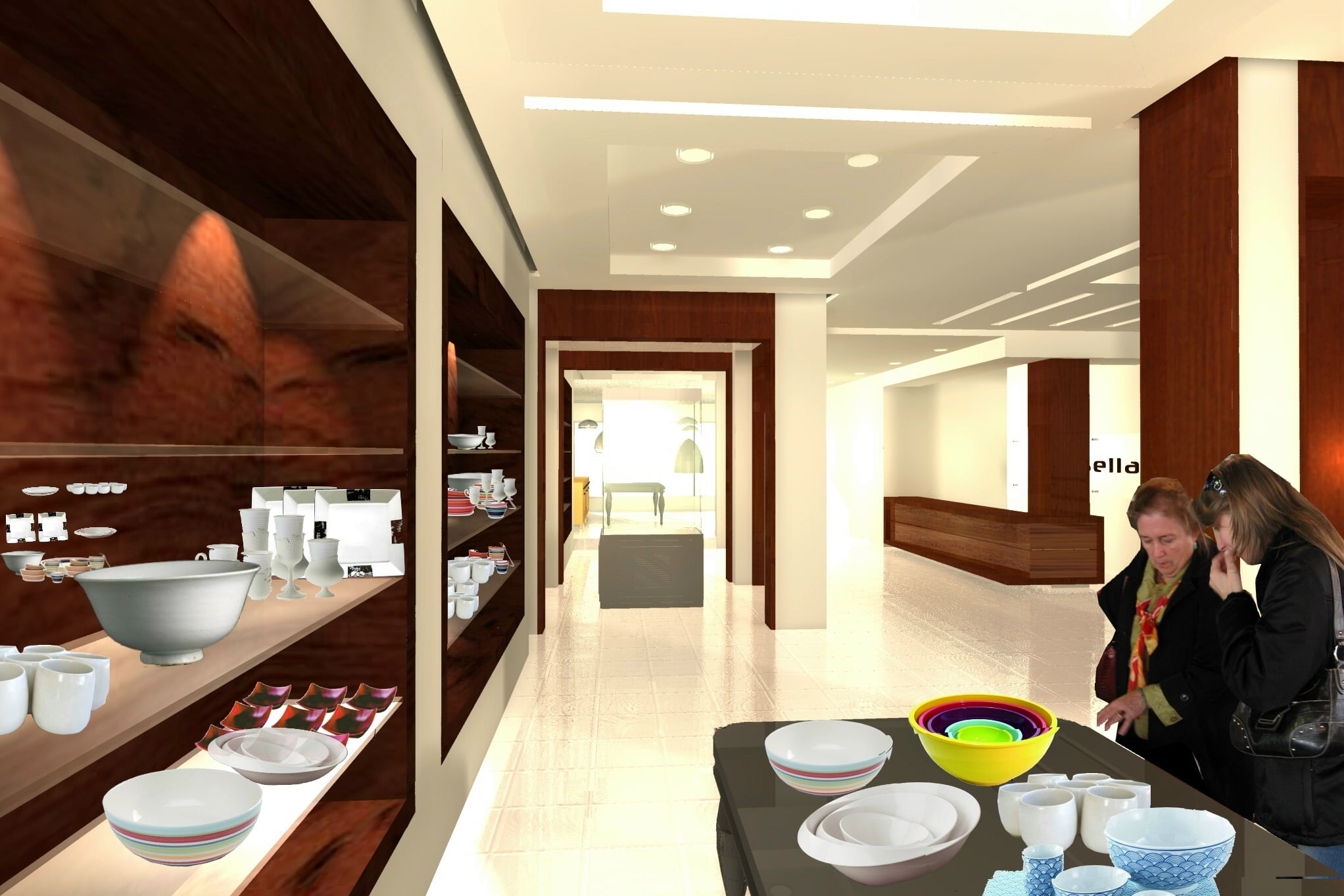 Aménagement magasin de vaisselle Casablanca — 3