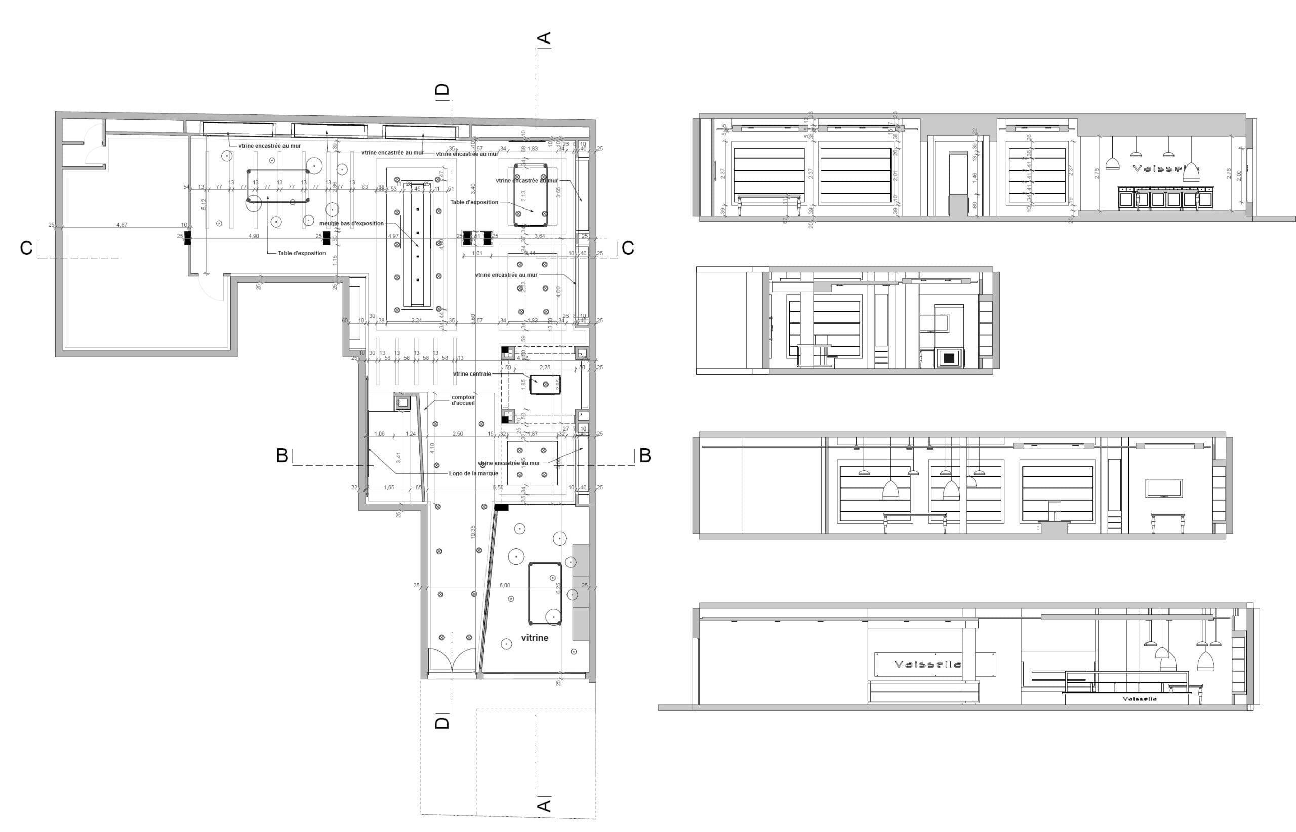 Aménagement magasin de vaisselle Casablanca — 4