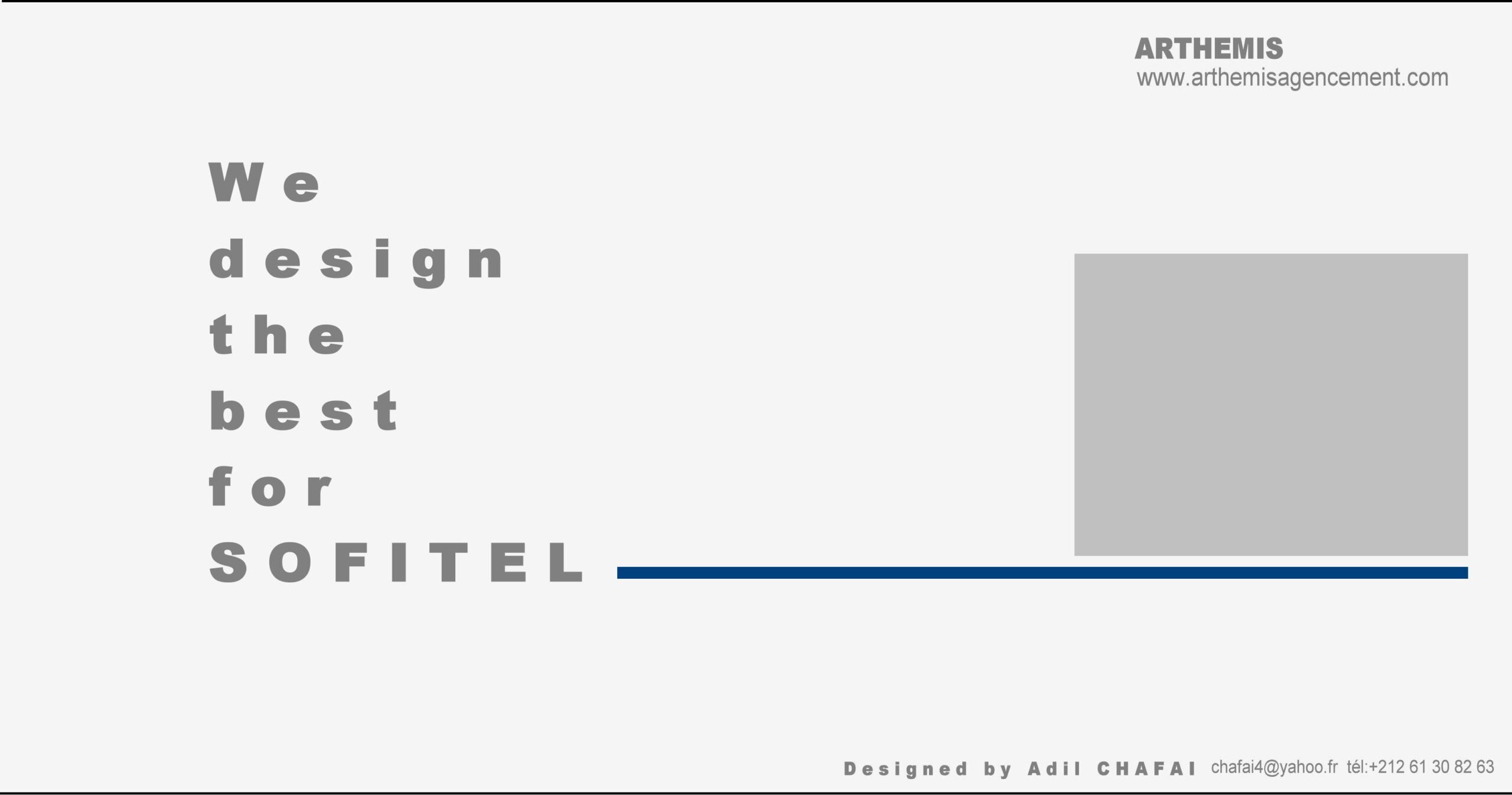 Design meubles Sofitel — 1