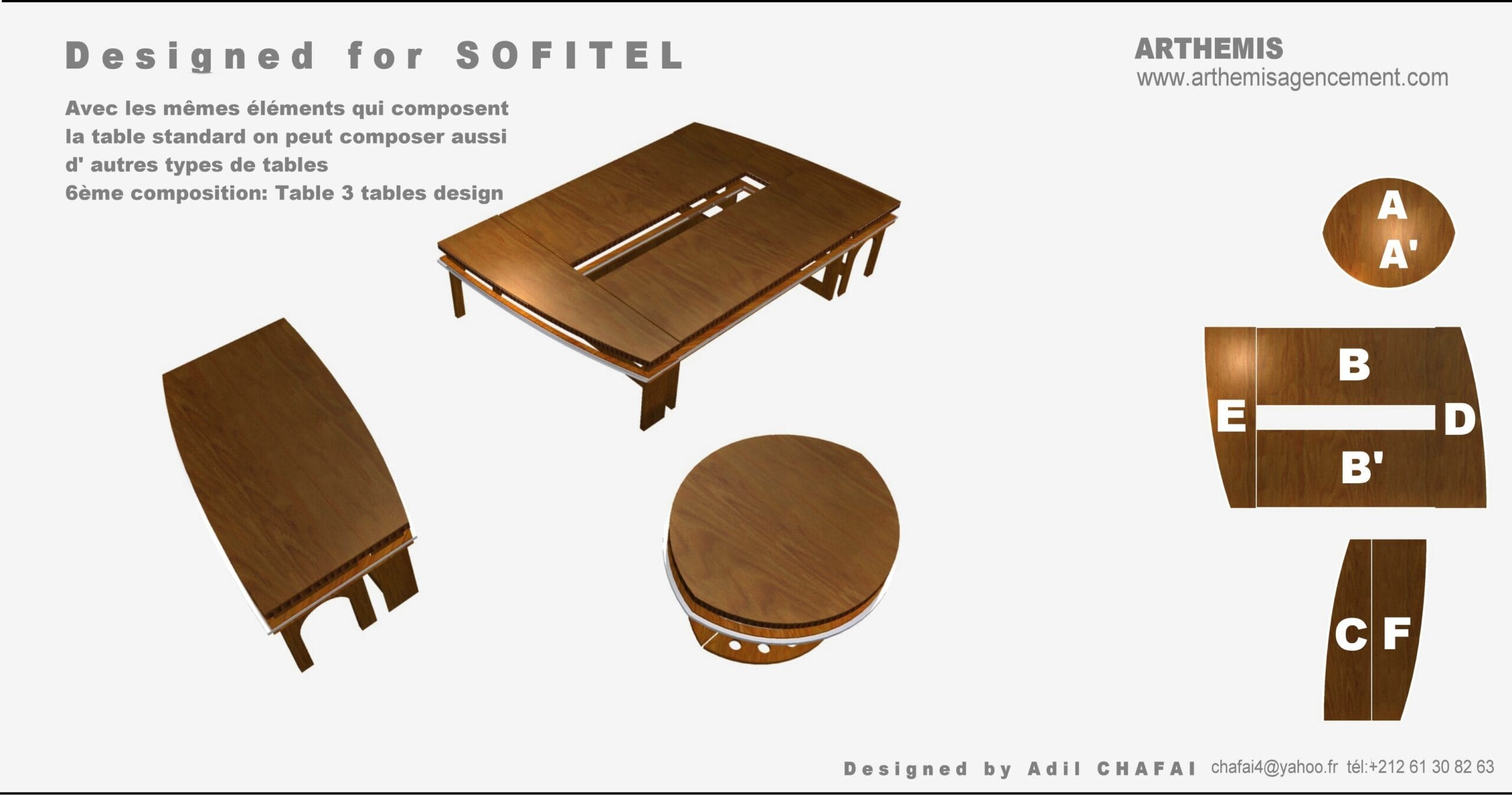 Design meubles Sofitel — 13