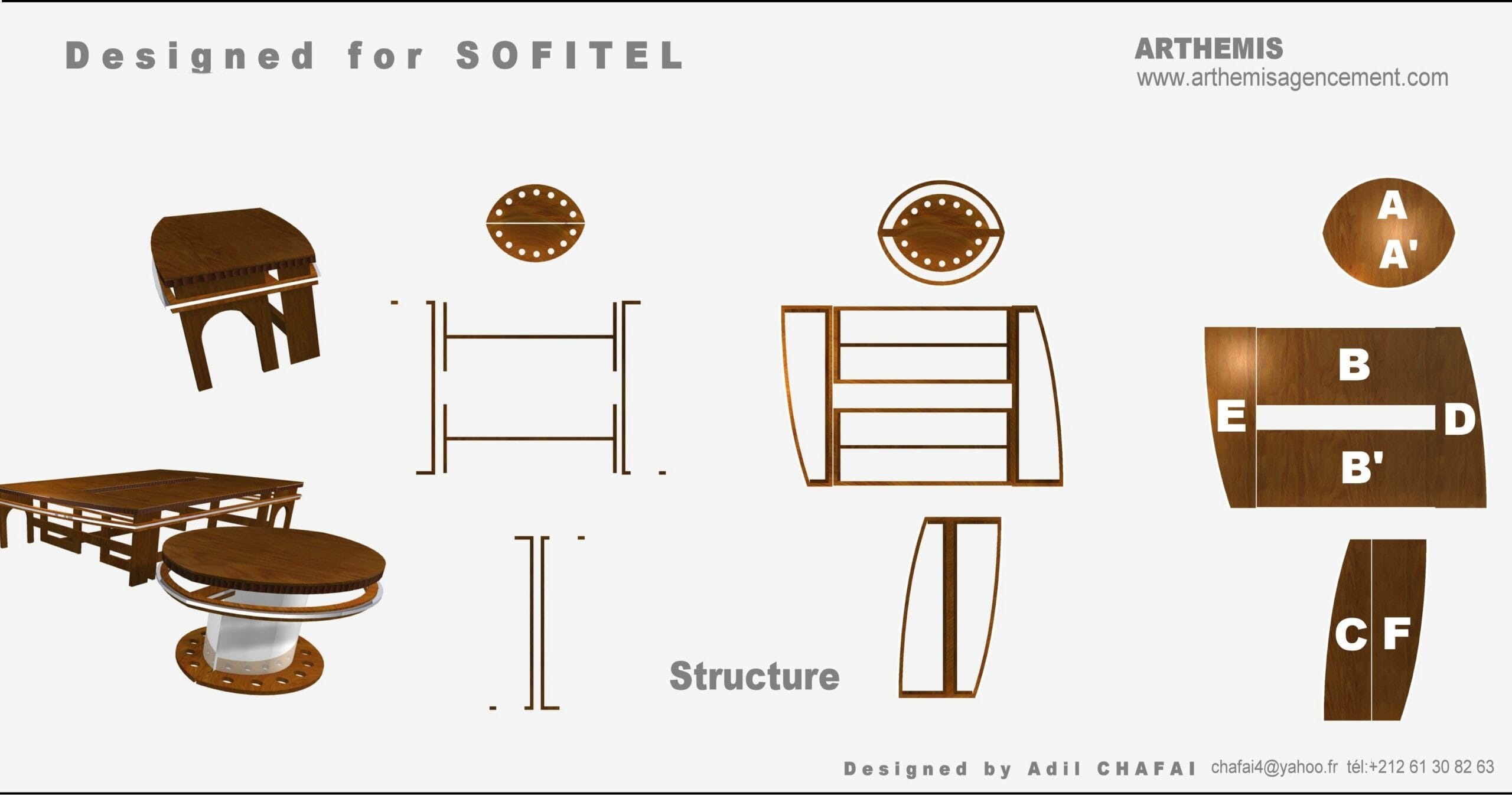 Design meubles Sofitel — 14