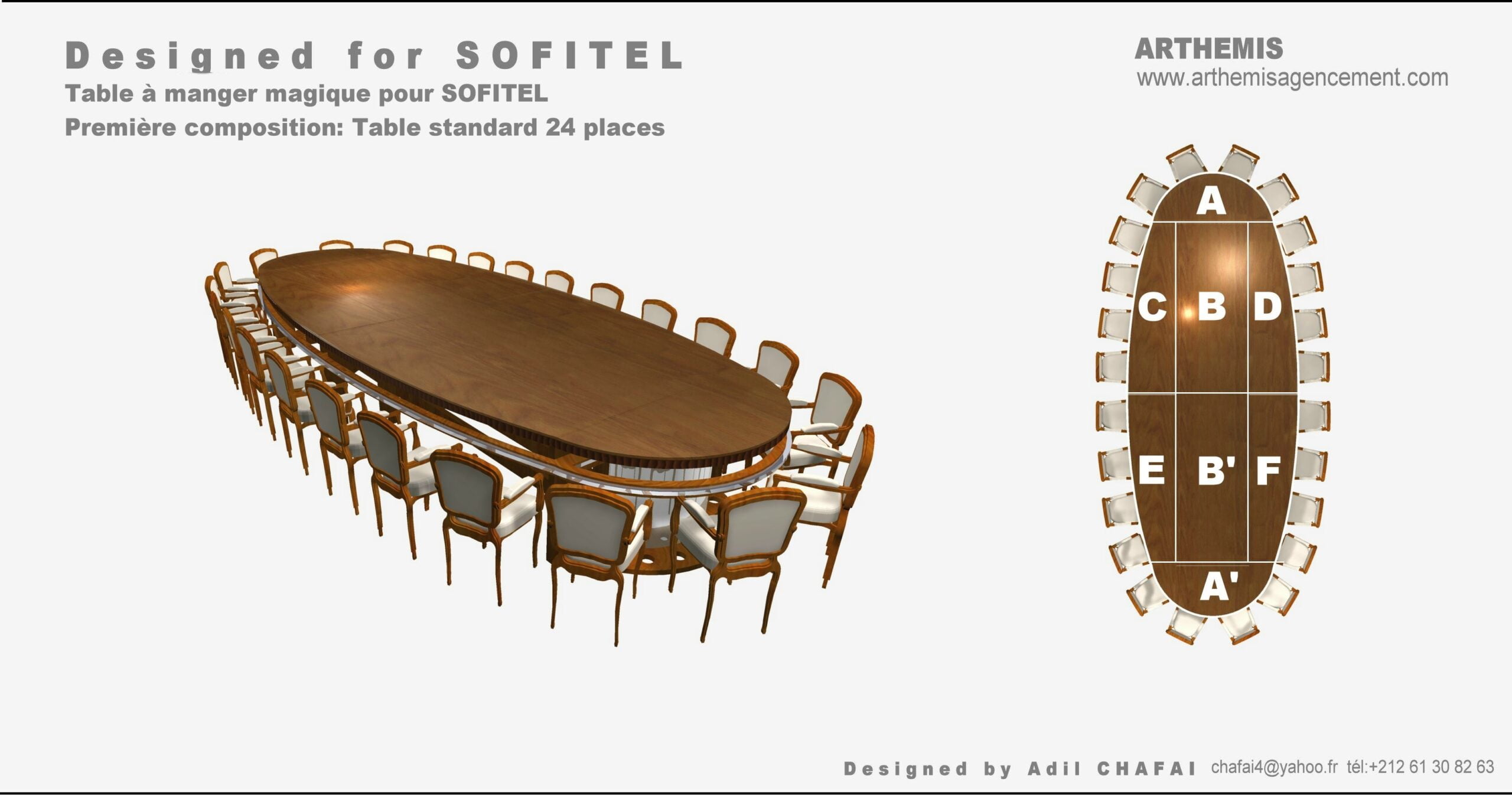 Design meubles Sofitel — 2