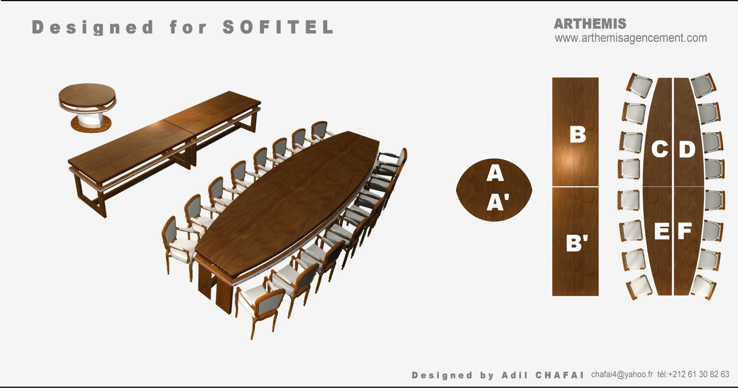 Design meubles Sofitel — 7