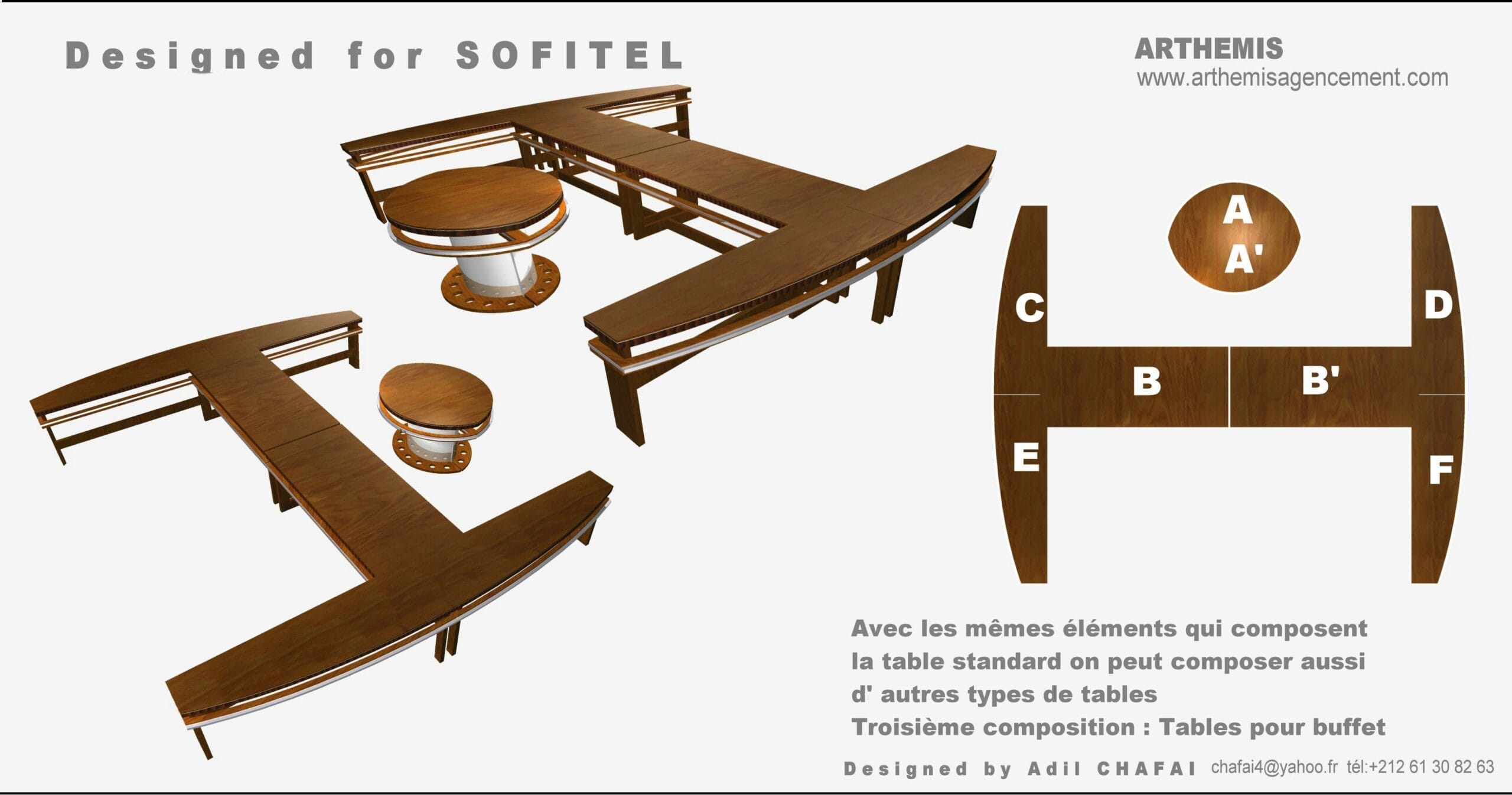 Design meubles Sofitel — 9