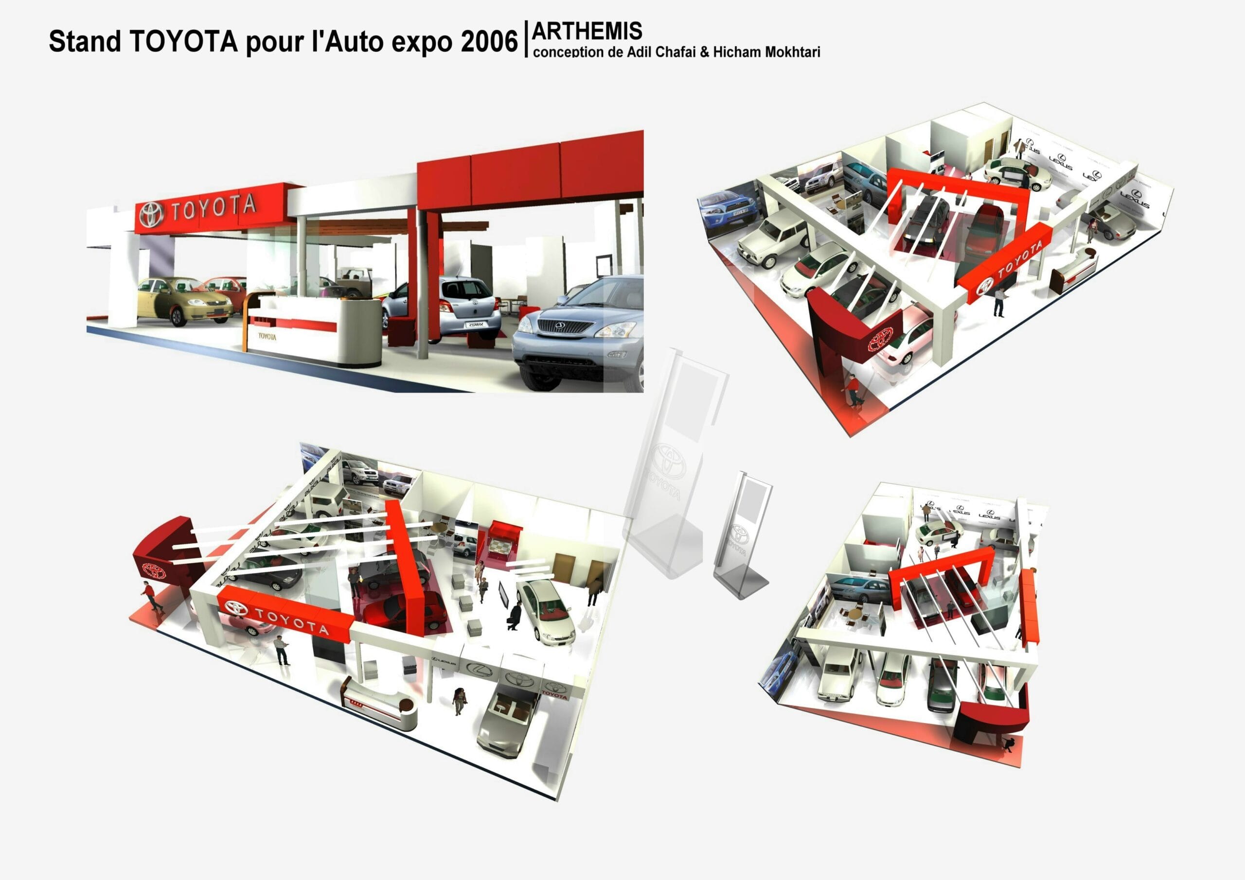 Stand Salon de l'automobile casablanca 2006 — 1