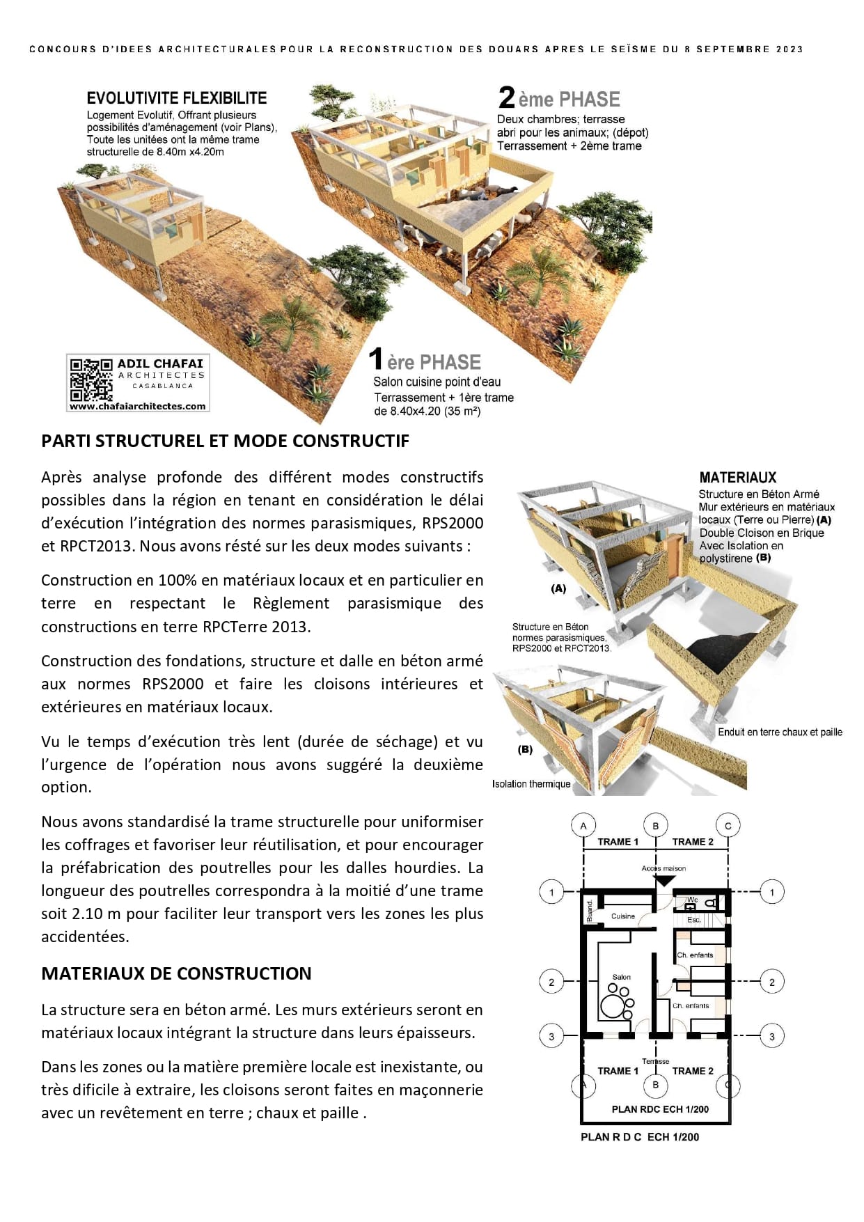 Reconstruction des douars d'Alhaouz apres le seisme du 08-09-2023 — 6