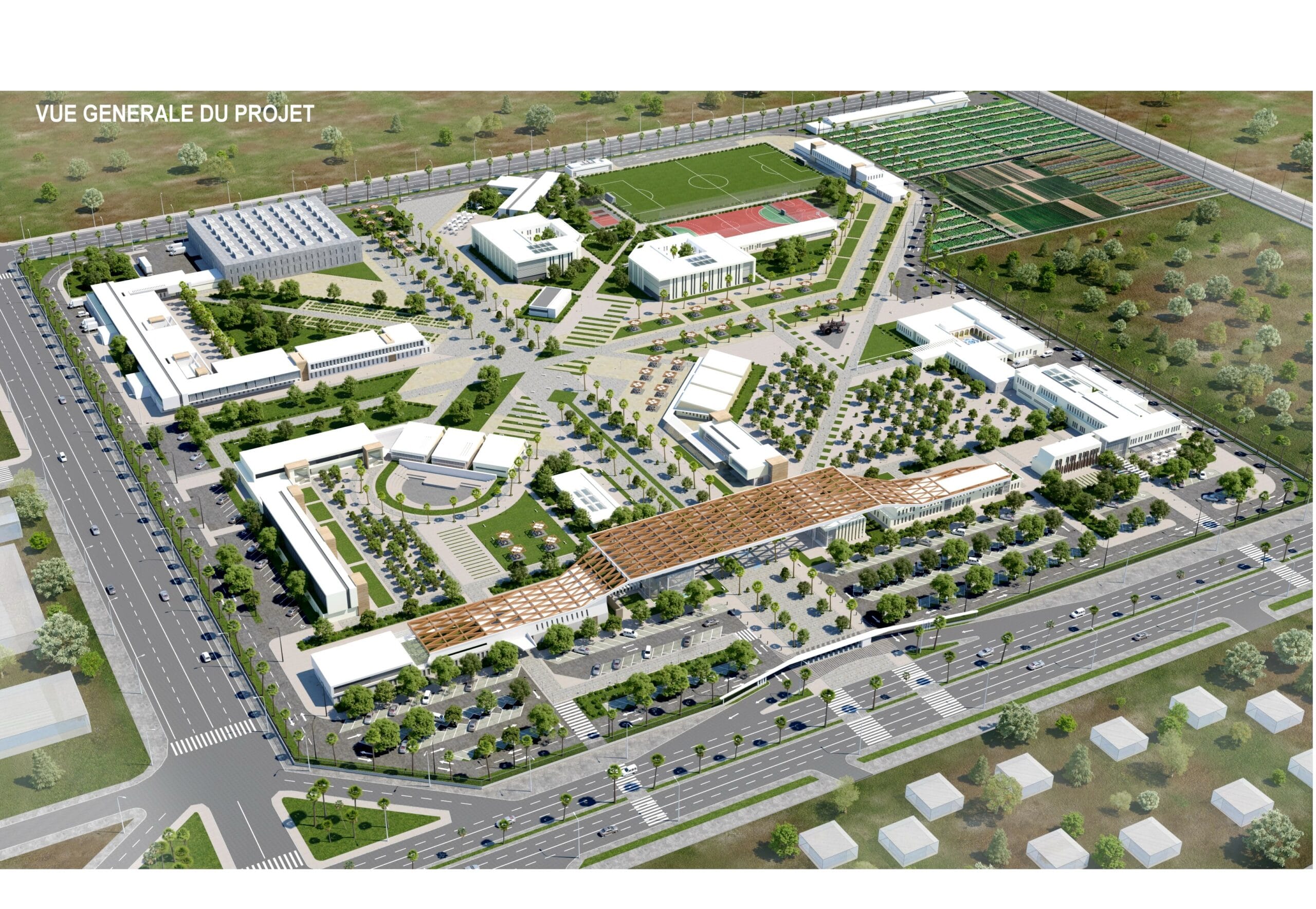 Cité des métiers et des compétences de la Région de Casablanca | CONCOURS ARCHITECTURAL 2EME   PRIX — 2