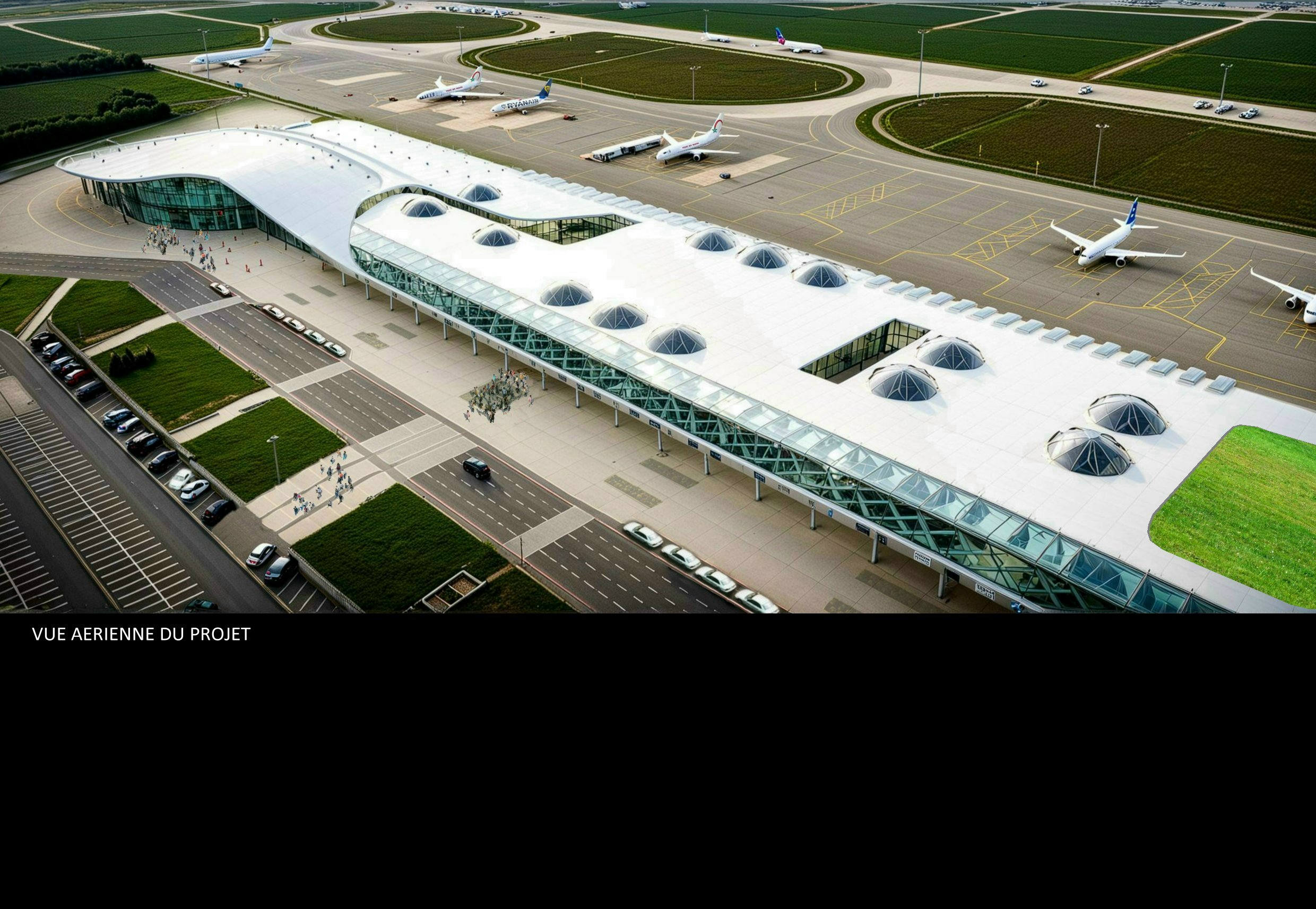 Nouvel Aéroport de Fès | CONCOURS ARCHITECTURAL 3EME PRIX — 2