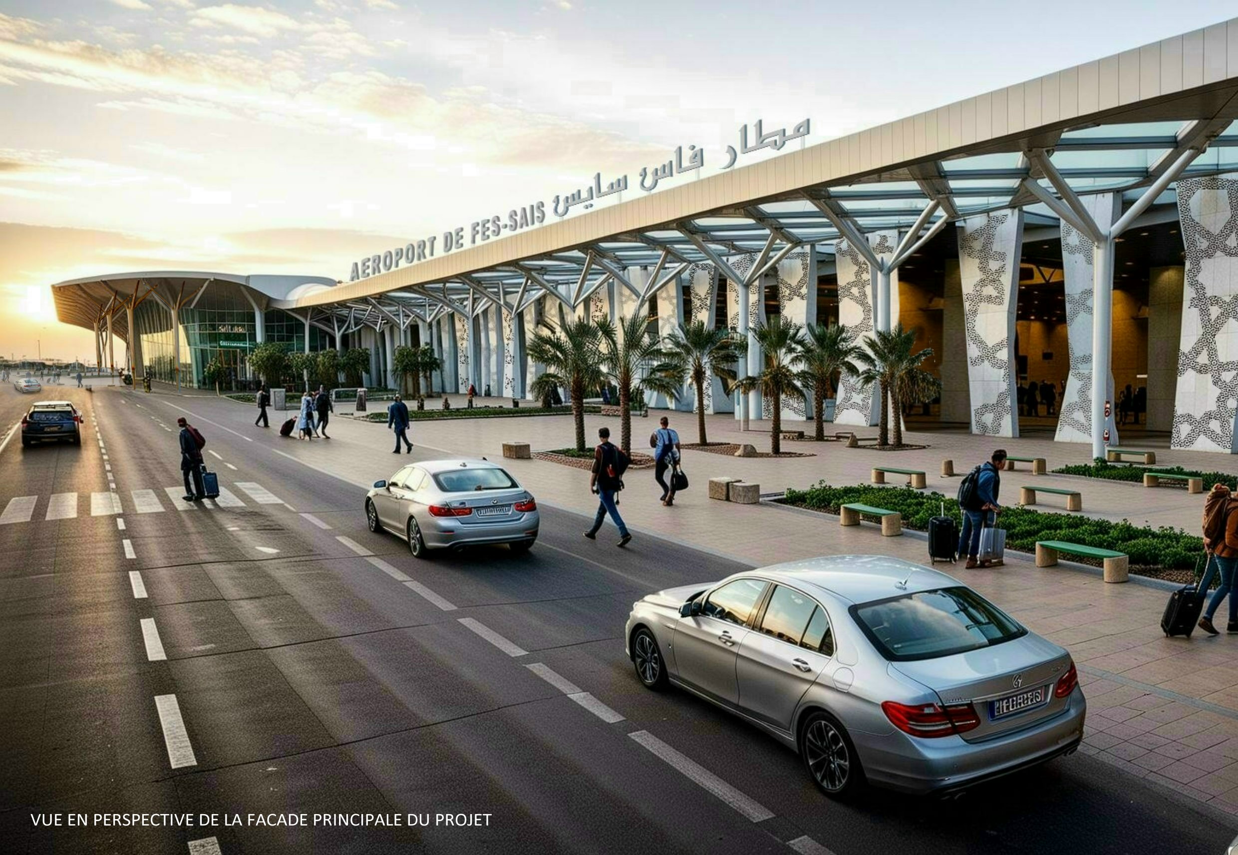 Nouvel Aéroport de Fès | CONCOURS ARCHITECTURAL 3EME PRIX — 3
