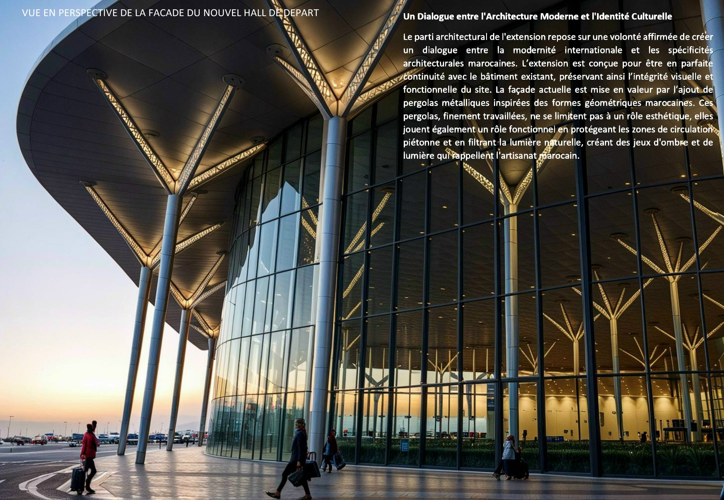 Nouvel Aéroport de Fès | CONCOURS ARCHITECTURAL 3EME PRIX — 8