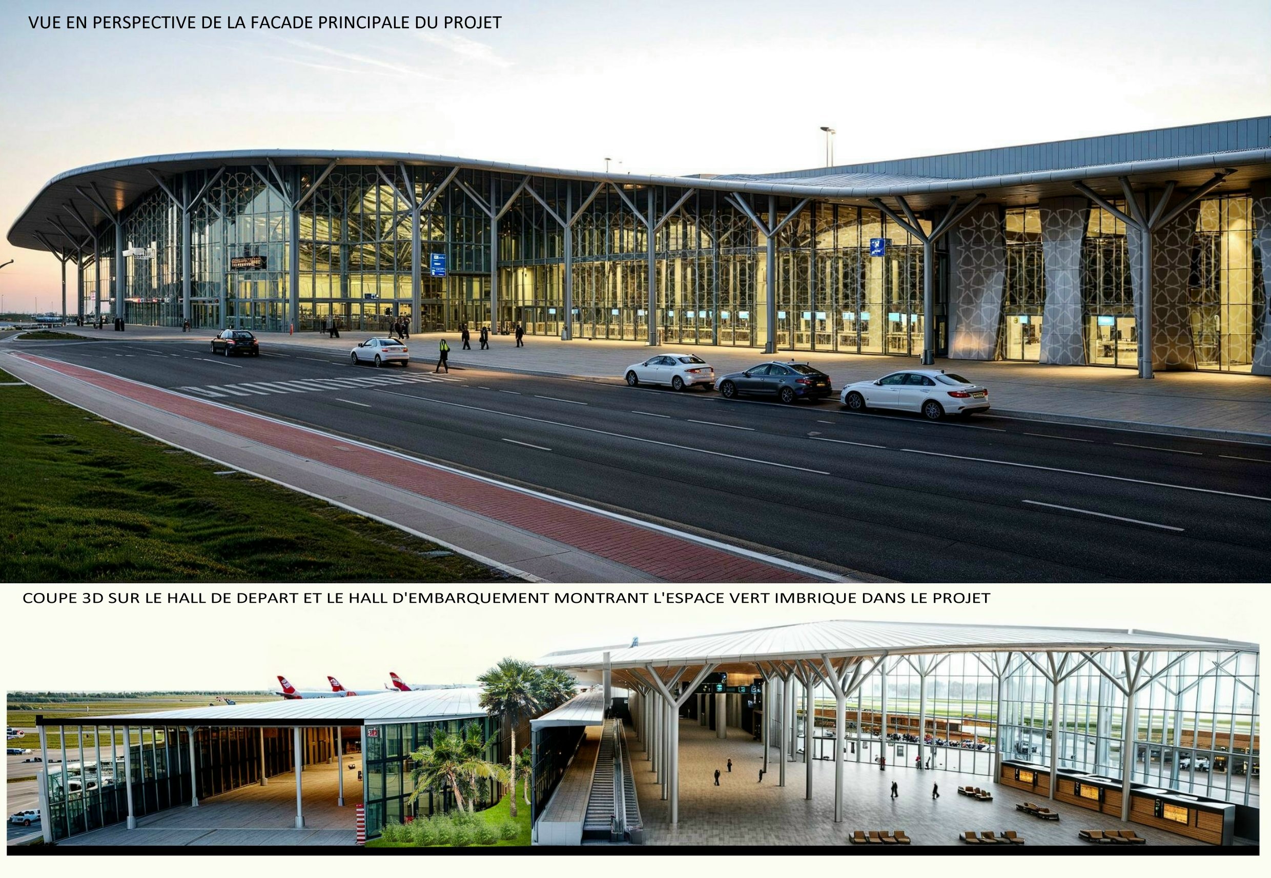 Nouvel Aéroport de Fès | CONCOURS ARCHITECTURAL 3EME PRIX — 11