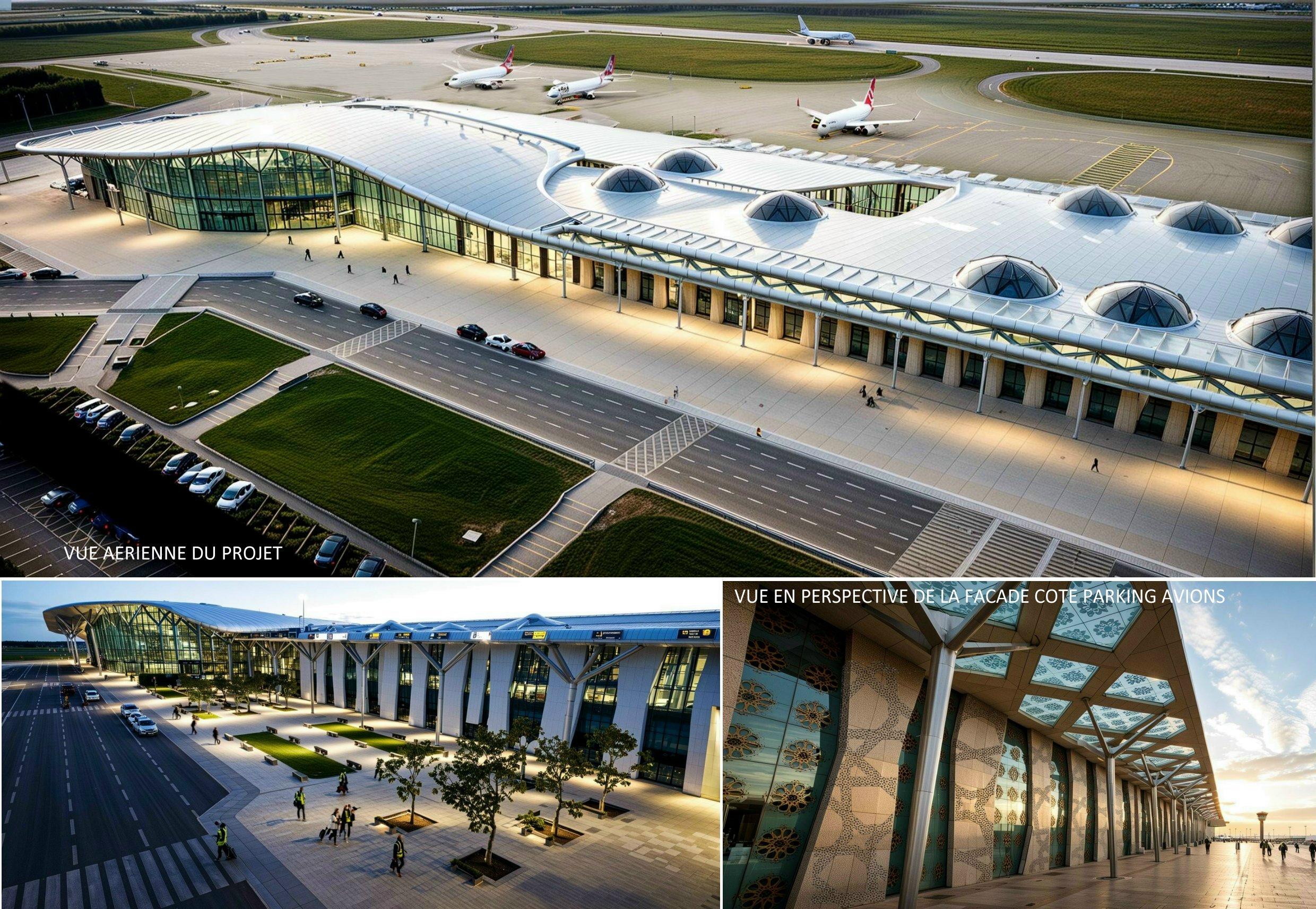 Nouvel Aéroport de Fès | CONCOURS ARCHITECTURAL 3EME PRIX — 12