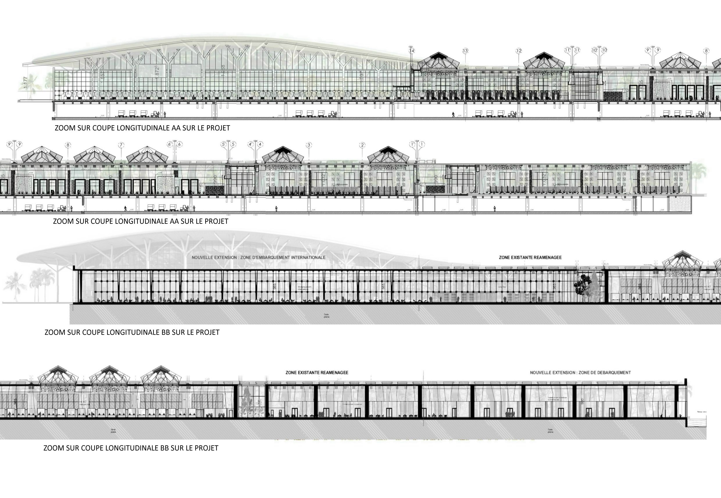 Nouvel Aéroport de Fès | CONCOURS ARCHITECTURAL 3EME PRIX — 14