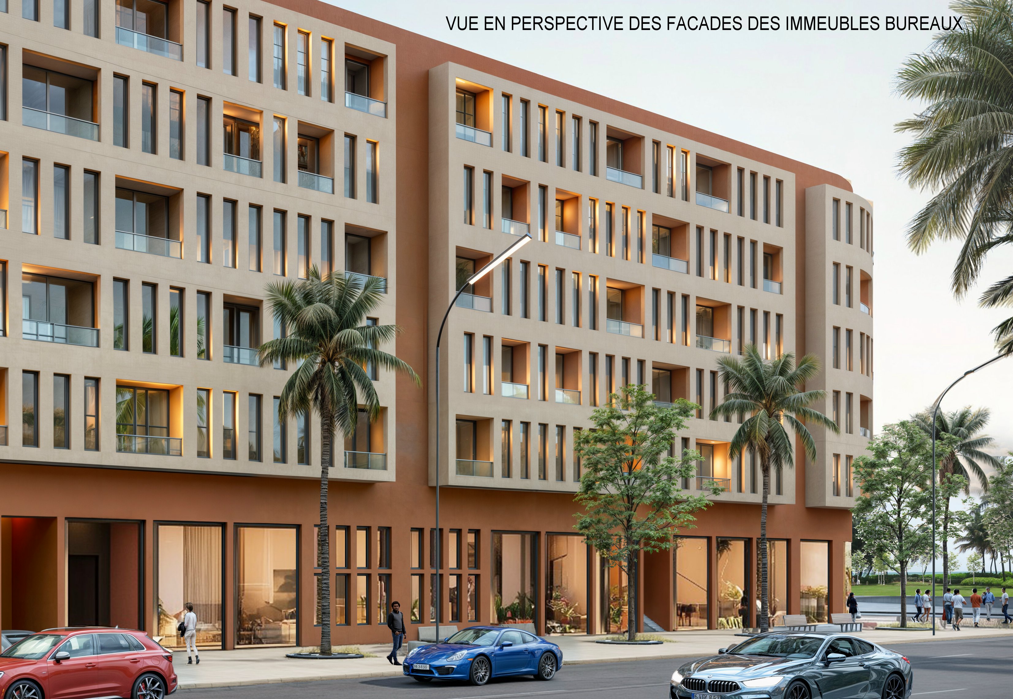 Projet résidentiel et de bureau Al Fayrouz Marrakech | CONCOURS ARCHITECTURAL 1ER PRIX — 5