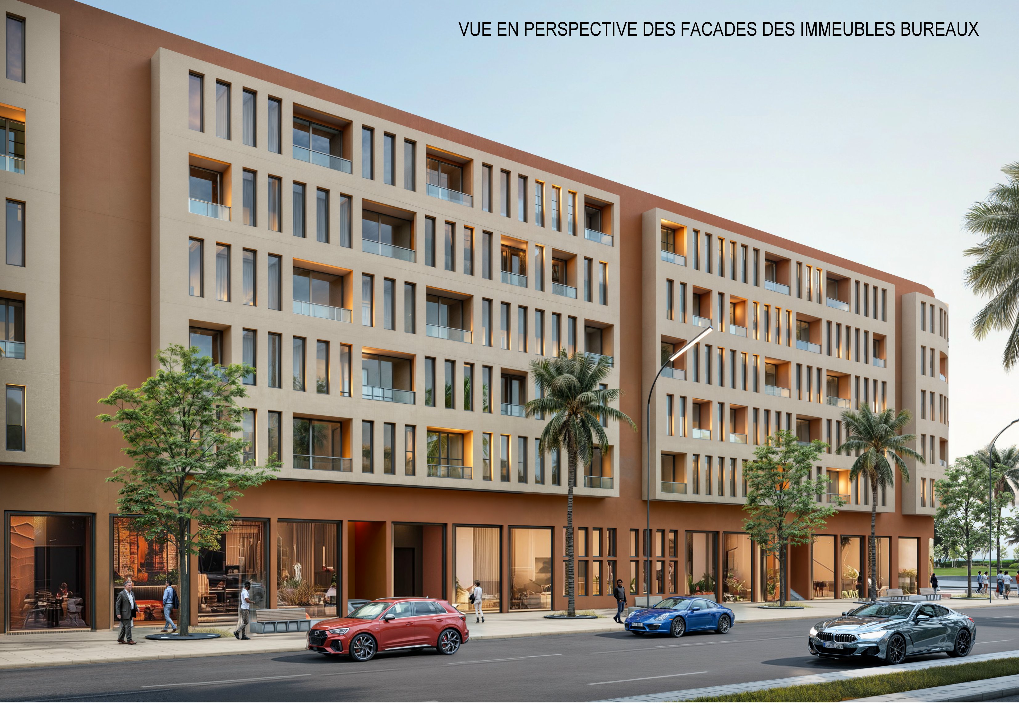 Projet résidentiel et de bureau Al Fayrouz Marrakech | CONCOURS ARCHITECTURAL 1ER PRIX — 7
